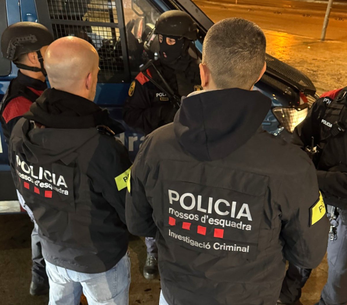 Imatge d'uns dels efectius mobilitzats | Mossos