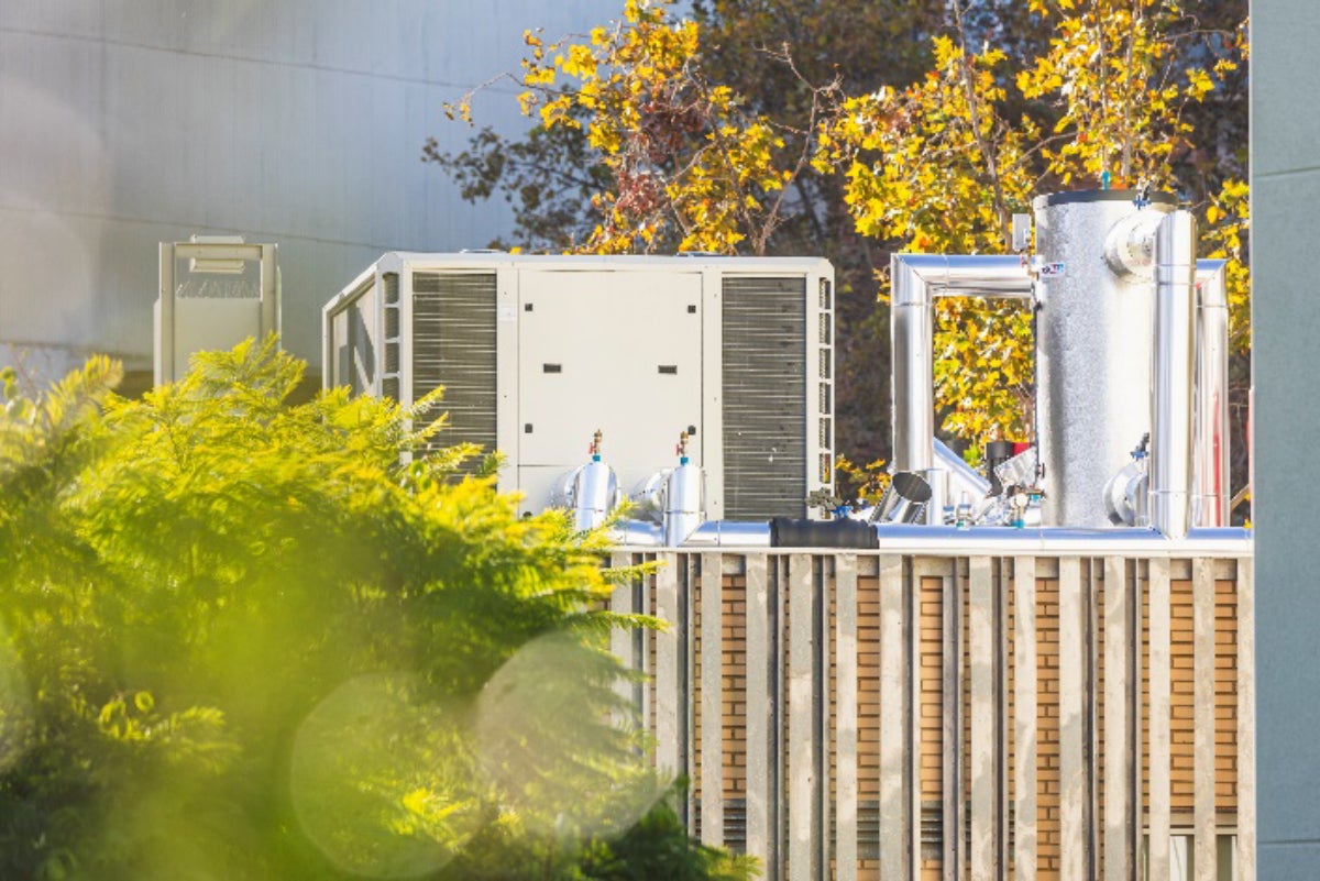 Imatge d'una instal·lació a una escola | Ajuntament