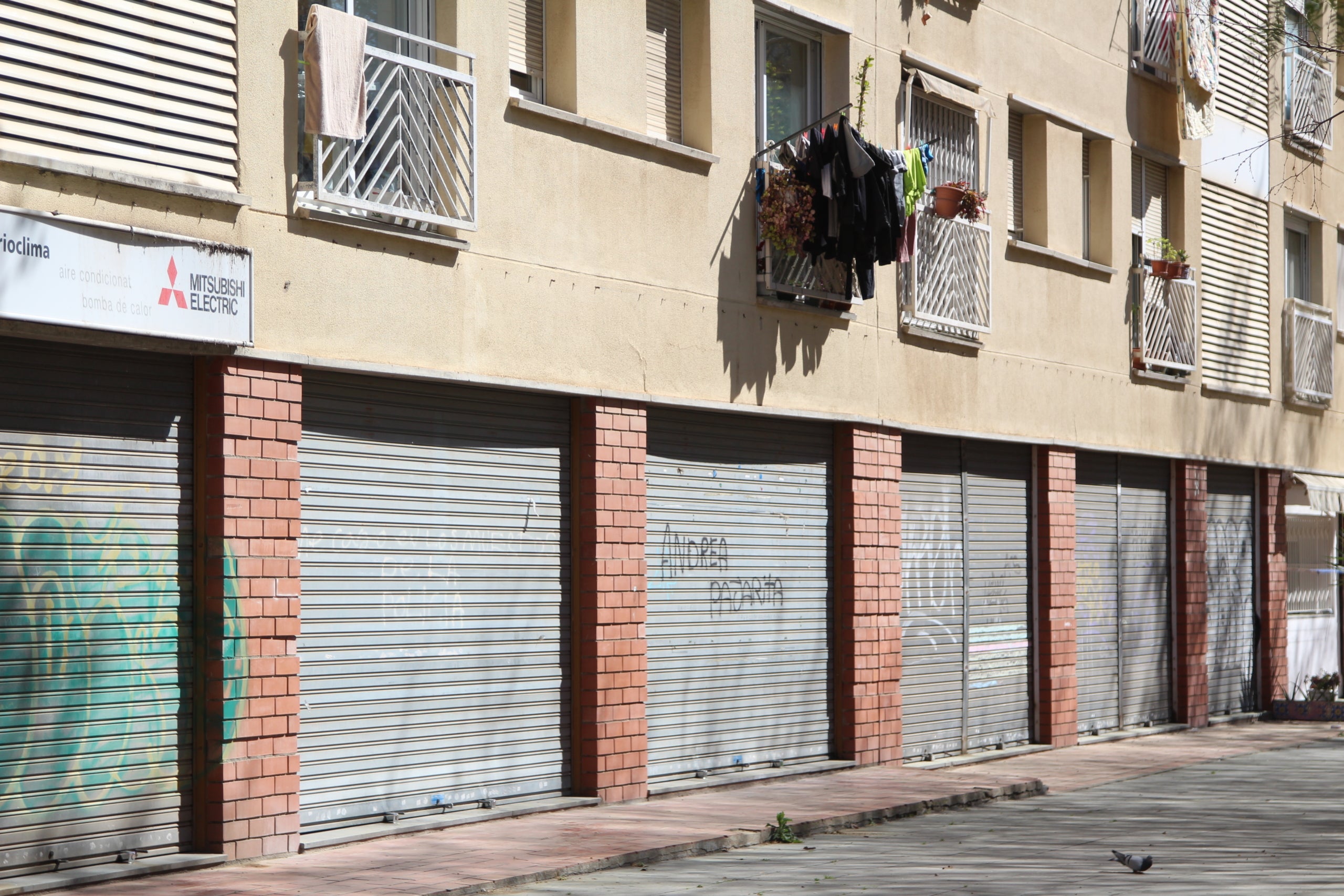 Blocs de pisos de la Via Trajana en una imatge d'arxiu / A.R.