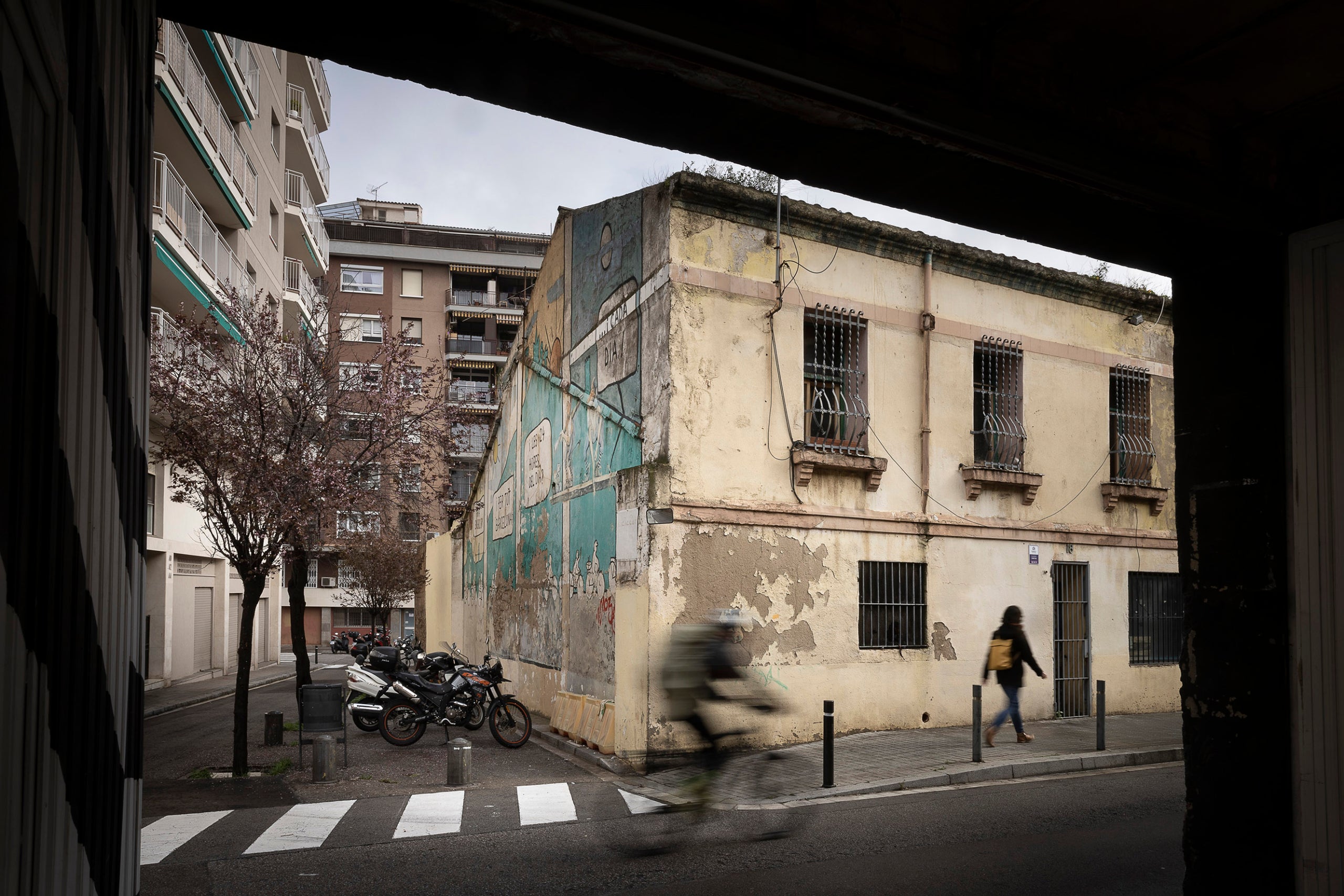 Antiga fàbrica del Plom, després Biciclot i futur equipament públic al barri del Clot.
foto: Jordi Play per a totbarcelona.cat
