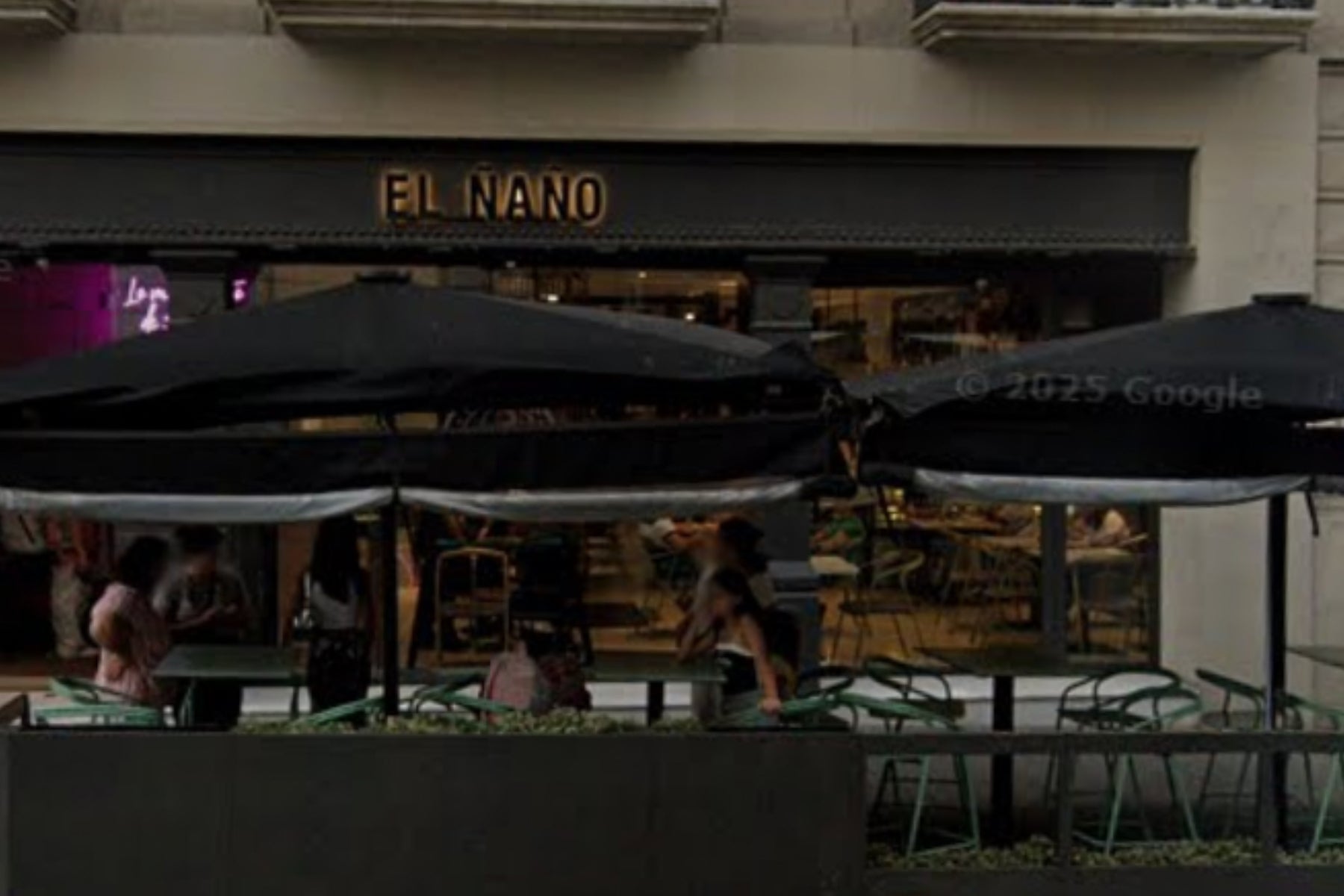 El restaurant El Ñaño, al carrer Balmes, a l'Eixample de Barcelona / Google Maps