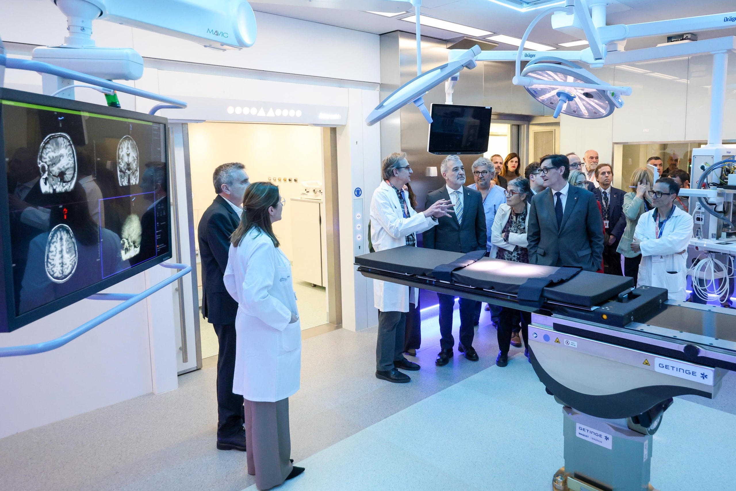 Un dels nous quiròfans que s'han inaugurat a l'Hospital del Mar GENERALITAT/ RUBEN MORENO