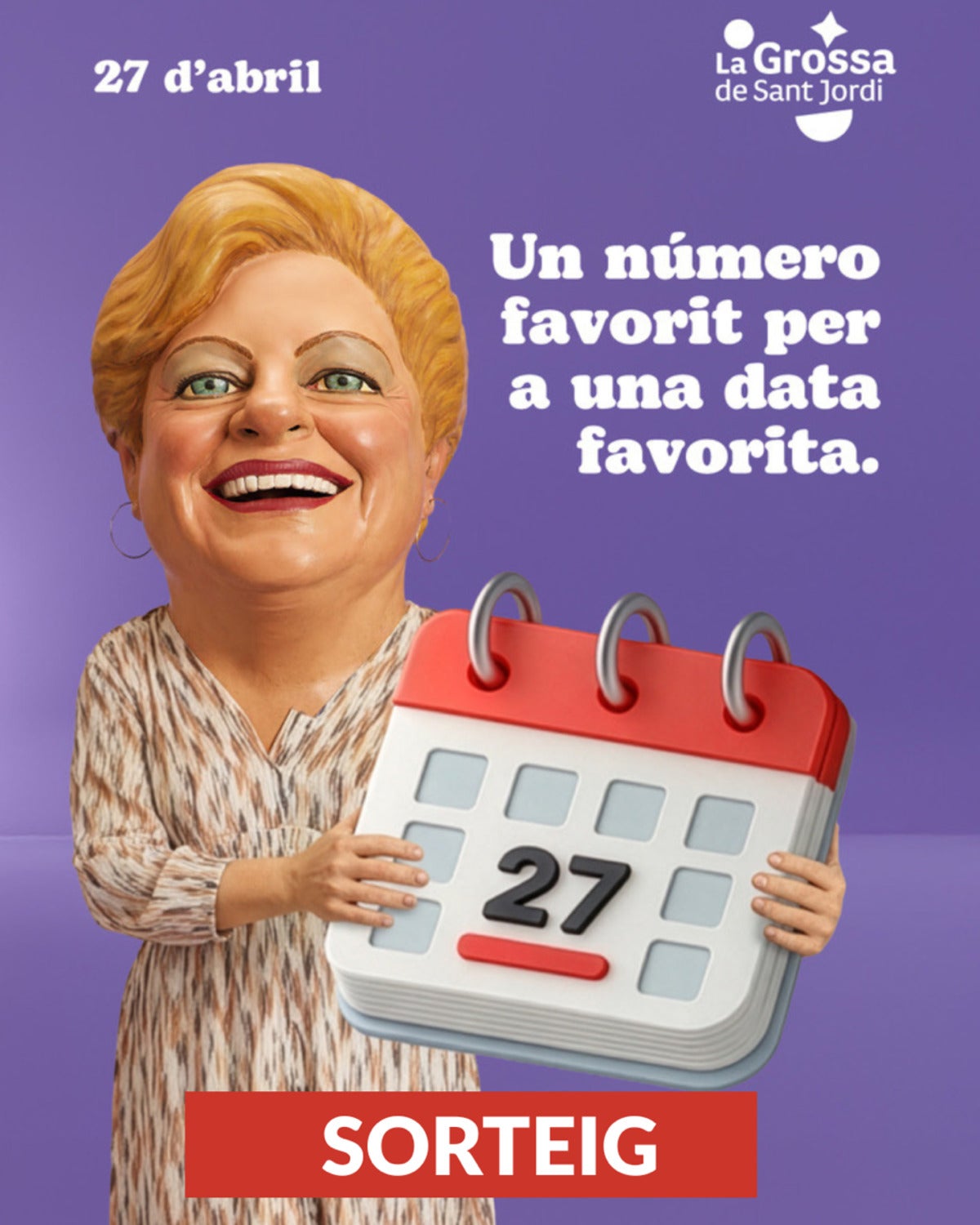 Sorteig de 5 bitllets per a La Grossa de Sant Jordi 2026: hi pots guanyar fins a 2 milions