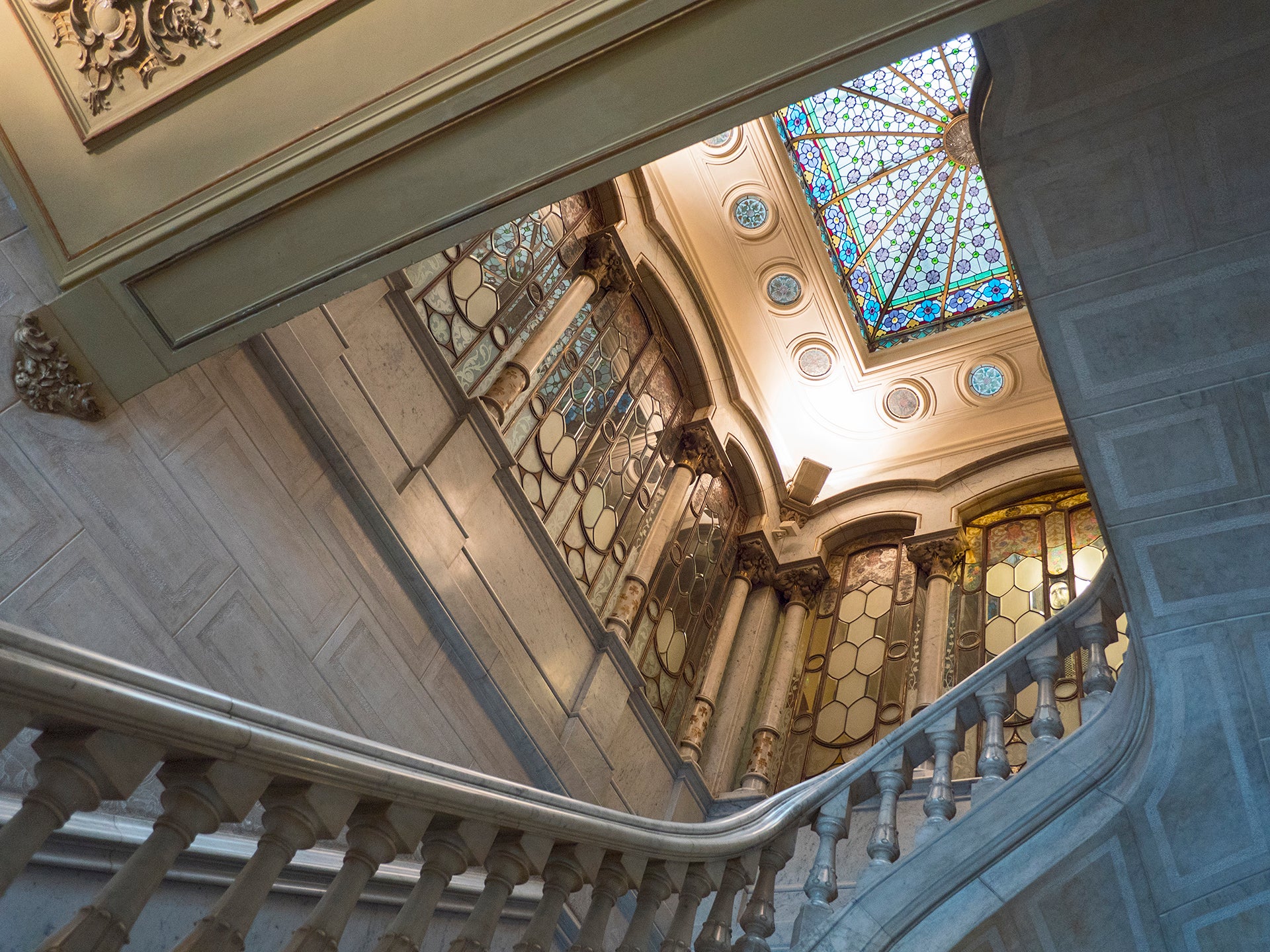 Vestíbul de la Casa Malagrida del passeig de Gràcia / Ajuntament de Barcelona