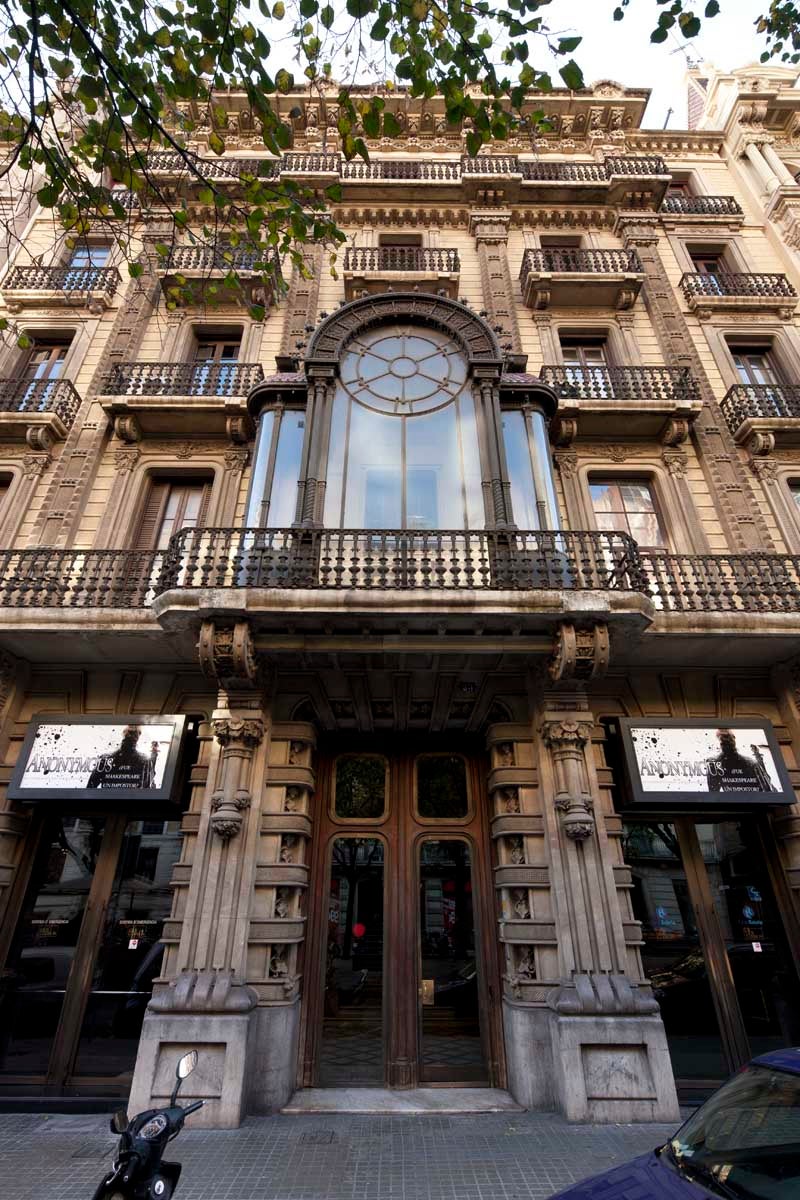 La Casa Jaume Moysi, ubicada al número 23 de la rambla de Catalunya, en una imatge d'arxiu / Ajuntament de Barcelona