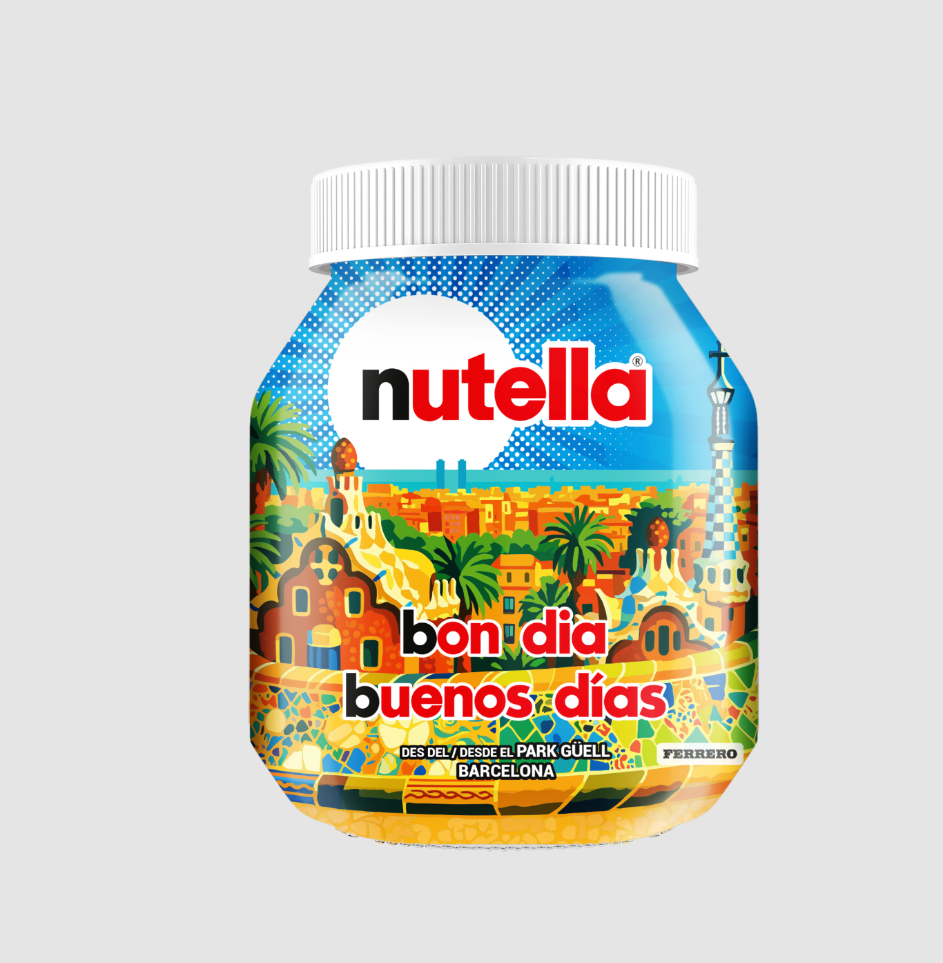El pot de Nutella del Park Güell