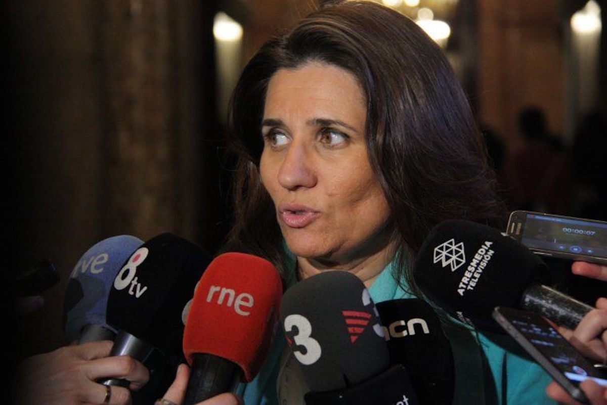 L'advocada Gemma Calvet, en una imatge del 2019