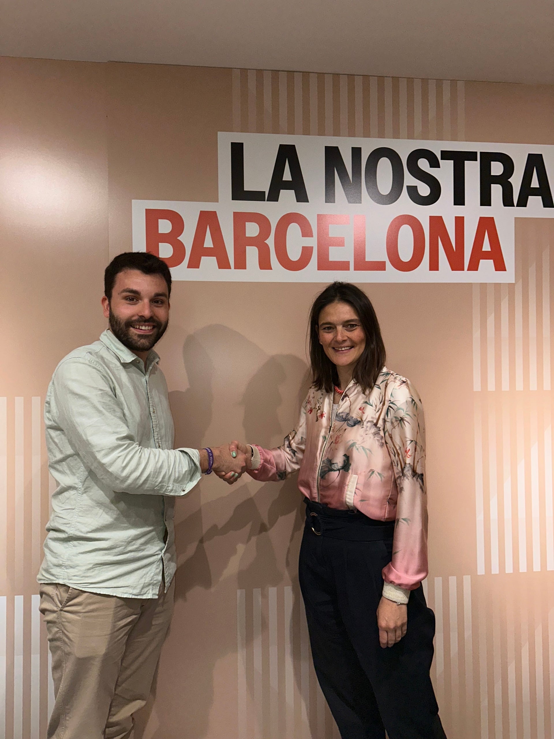 Els dos candidats, el dia de la votació ERC