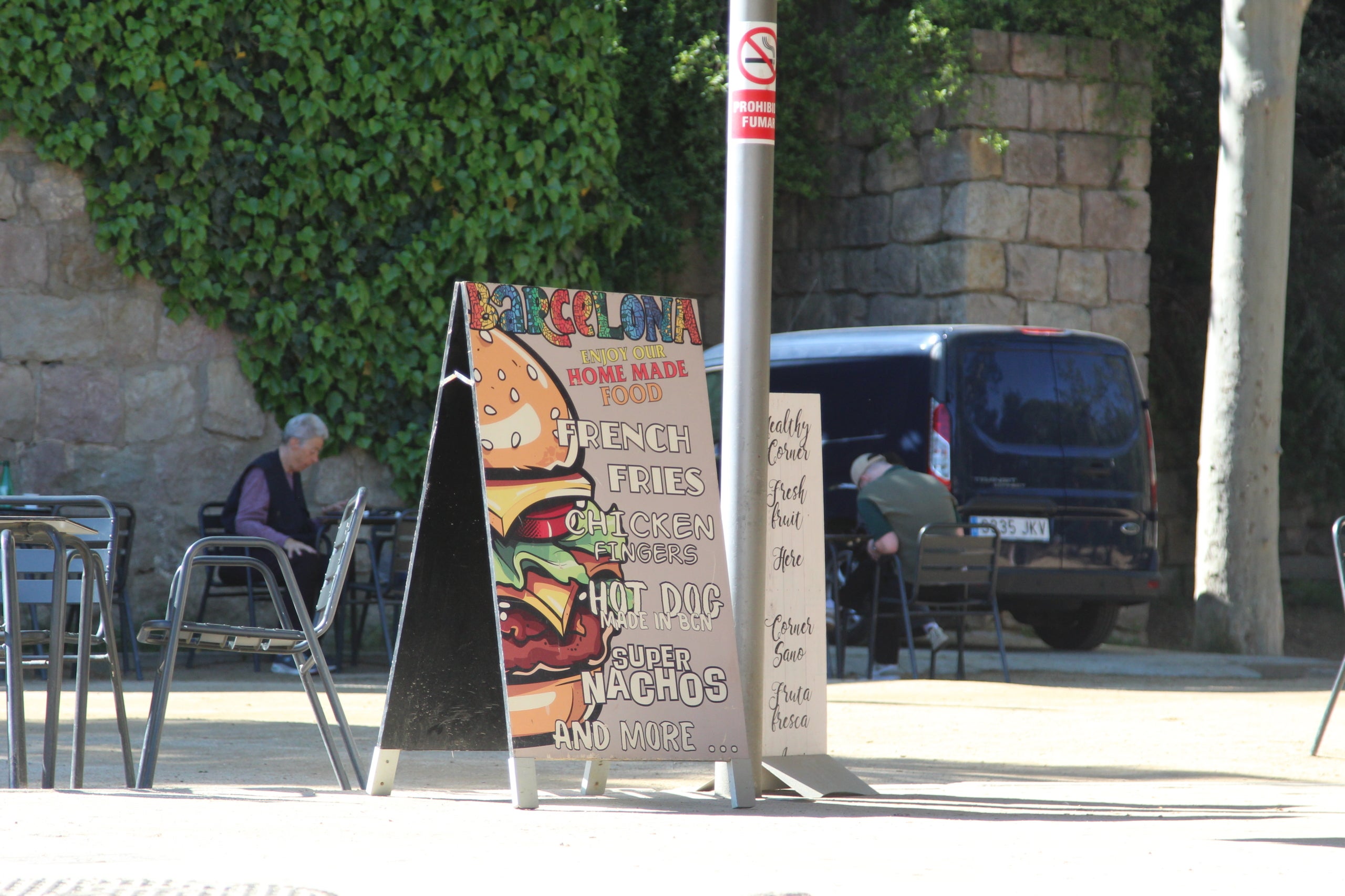 La guingueta Les Cascades, al passeig de Jean Forestier de Montjuïc / A.R.
