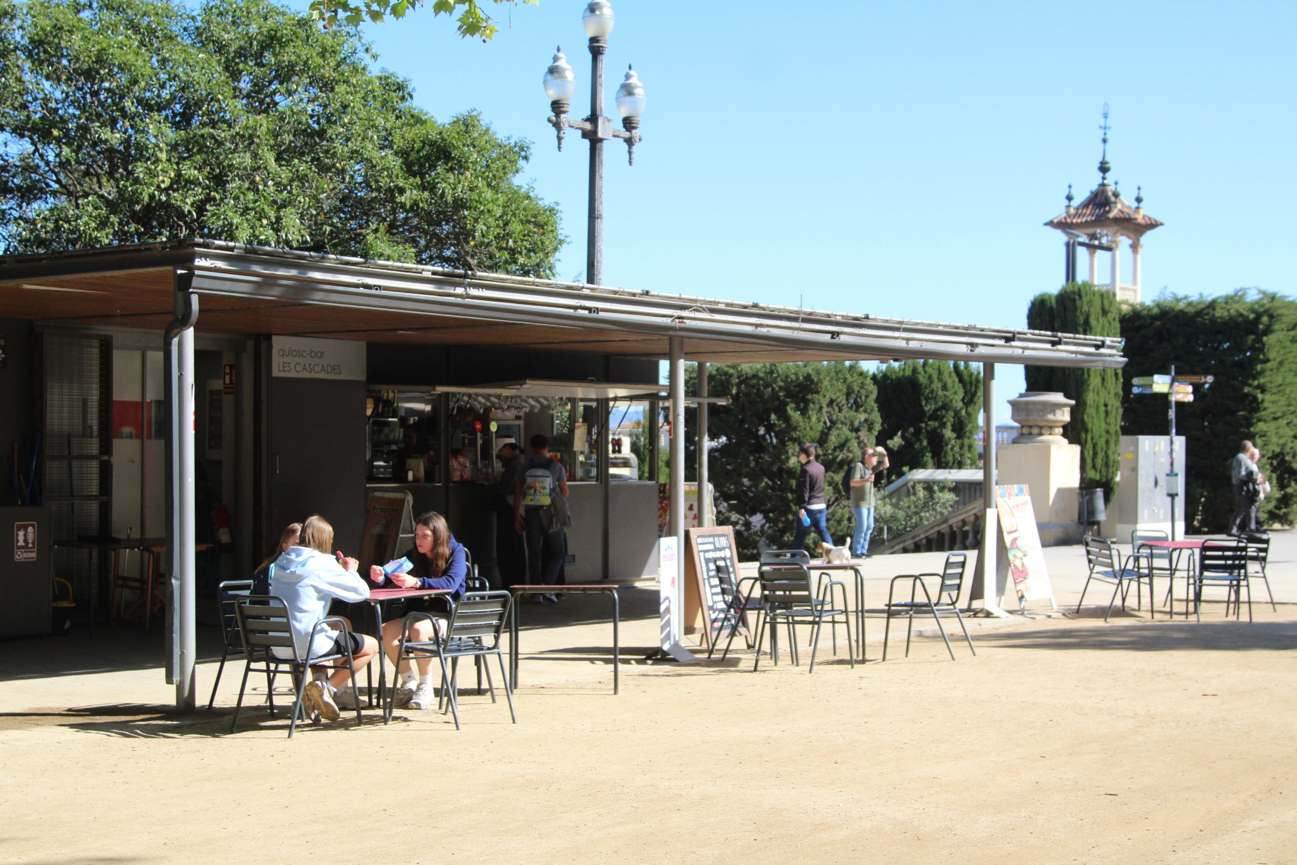 La guingueta Les Cascades, al passeig de Jean Forestier de Montjuïc / A.R.