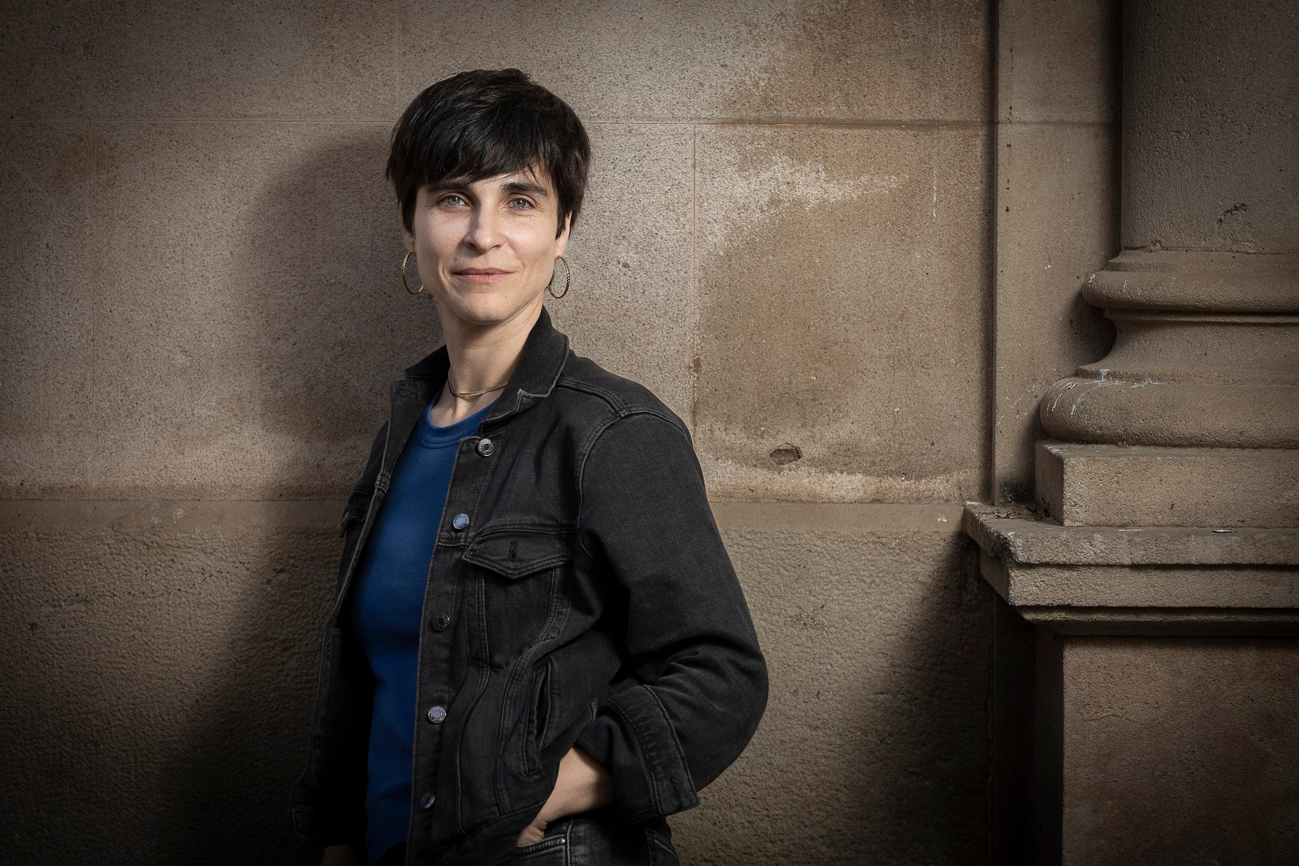 Maria Altimira Lázaro, periodista. Publica 'La ciutat destrempada' / Jordi Play 