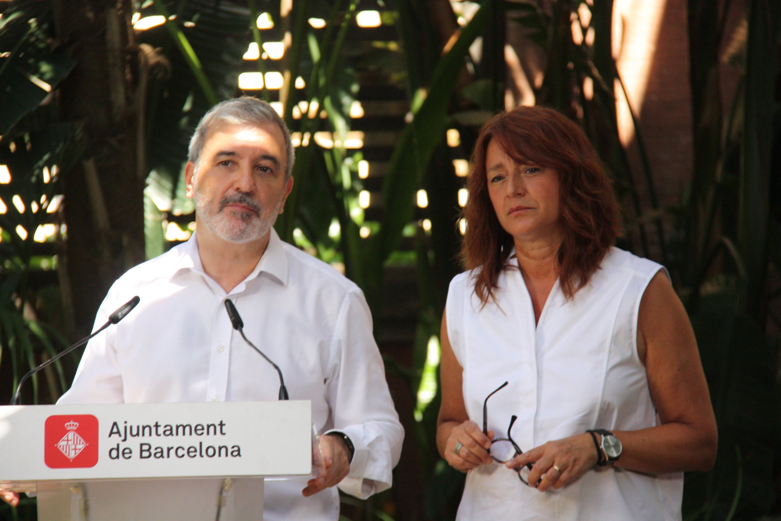 L'alcalde de Barcelona, Jaume Collboni, i la tinenta d'alcalde, Laia Bonet, en una foto d'arxiu / ACN