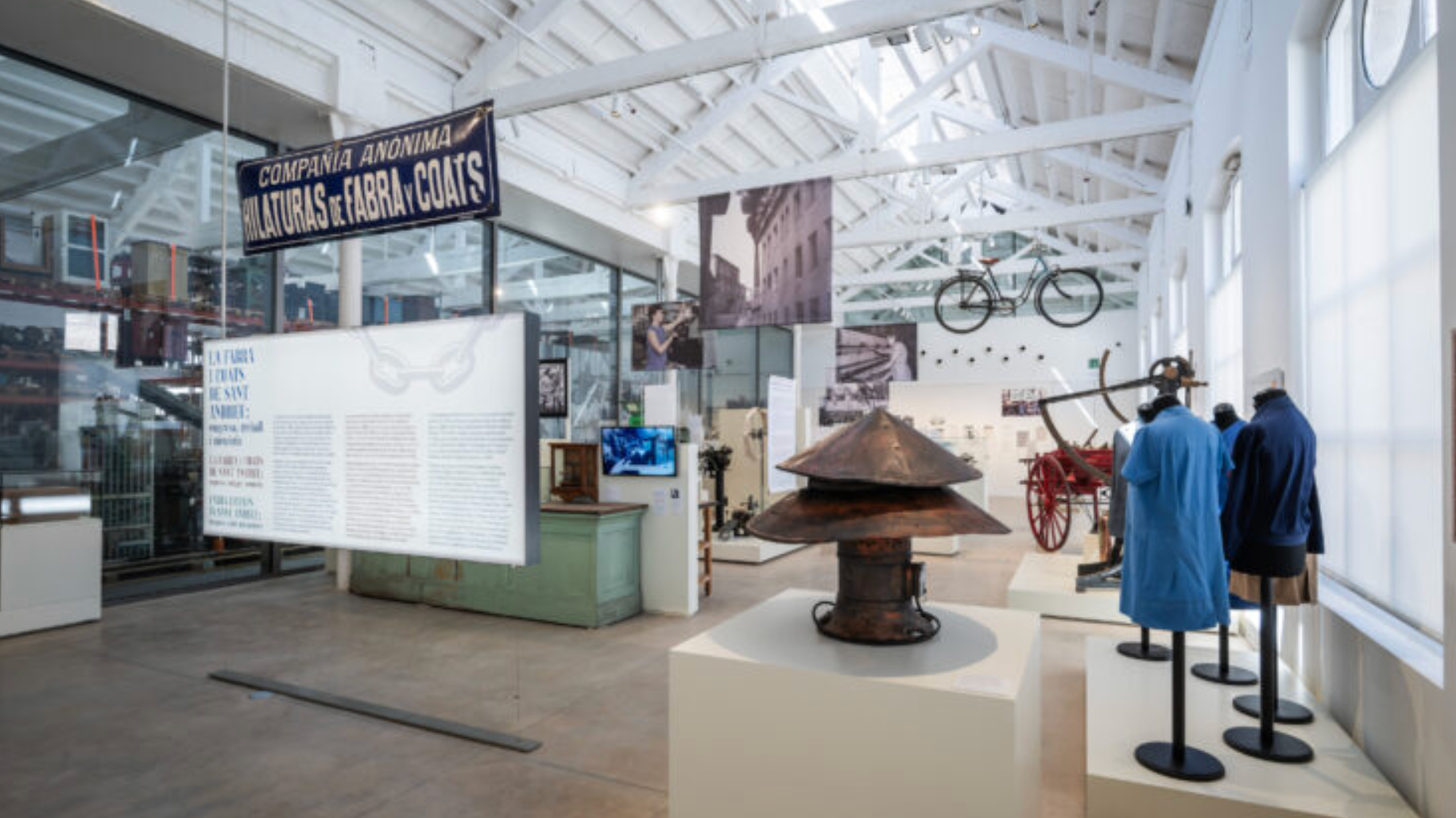 El Museu d’Història de Barcelona obre a la Fabra i Coats un nou espai dedicat a la història del treball ICUB