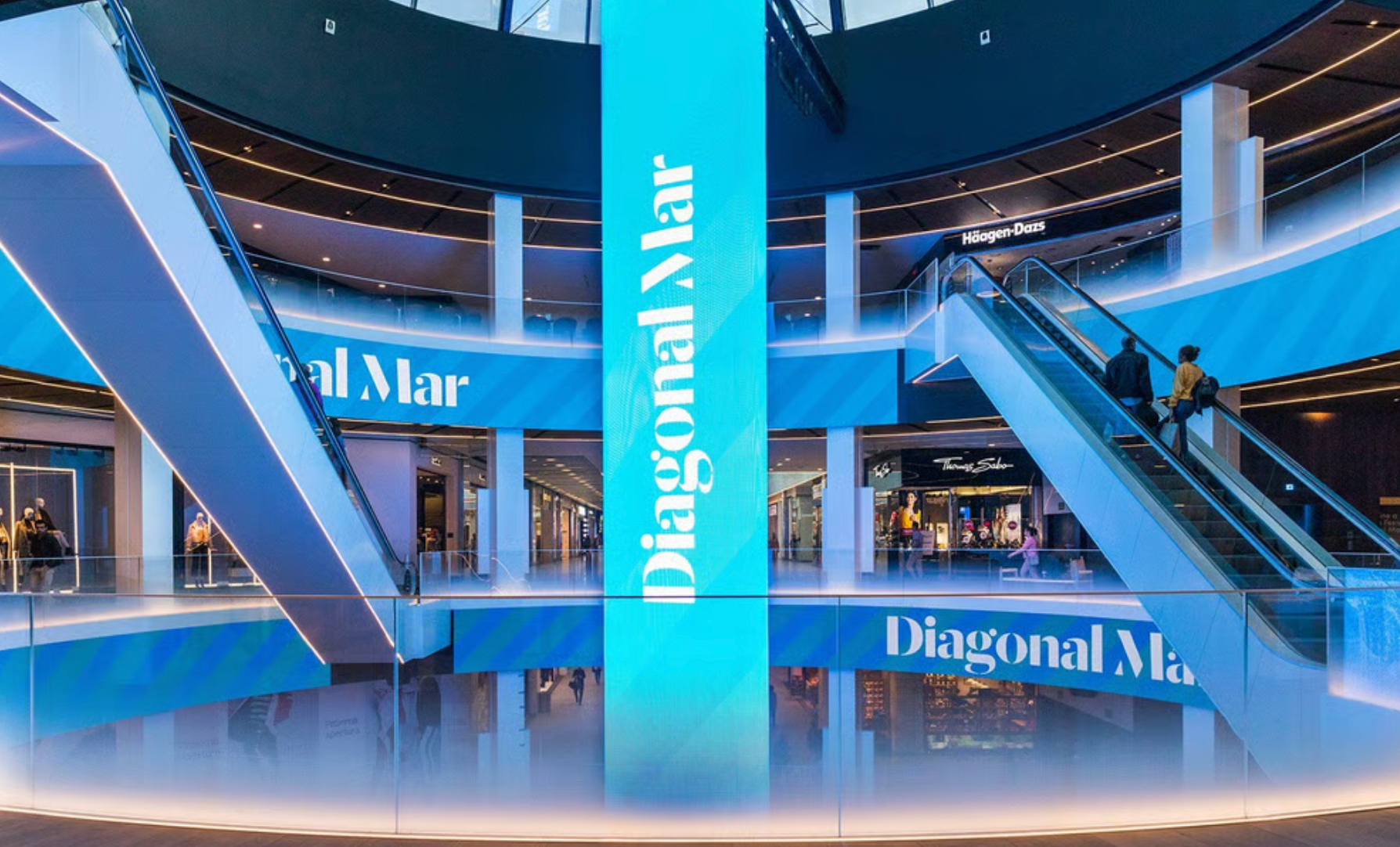 El centre comercial Diagonal Mar