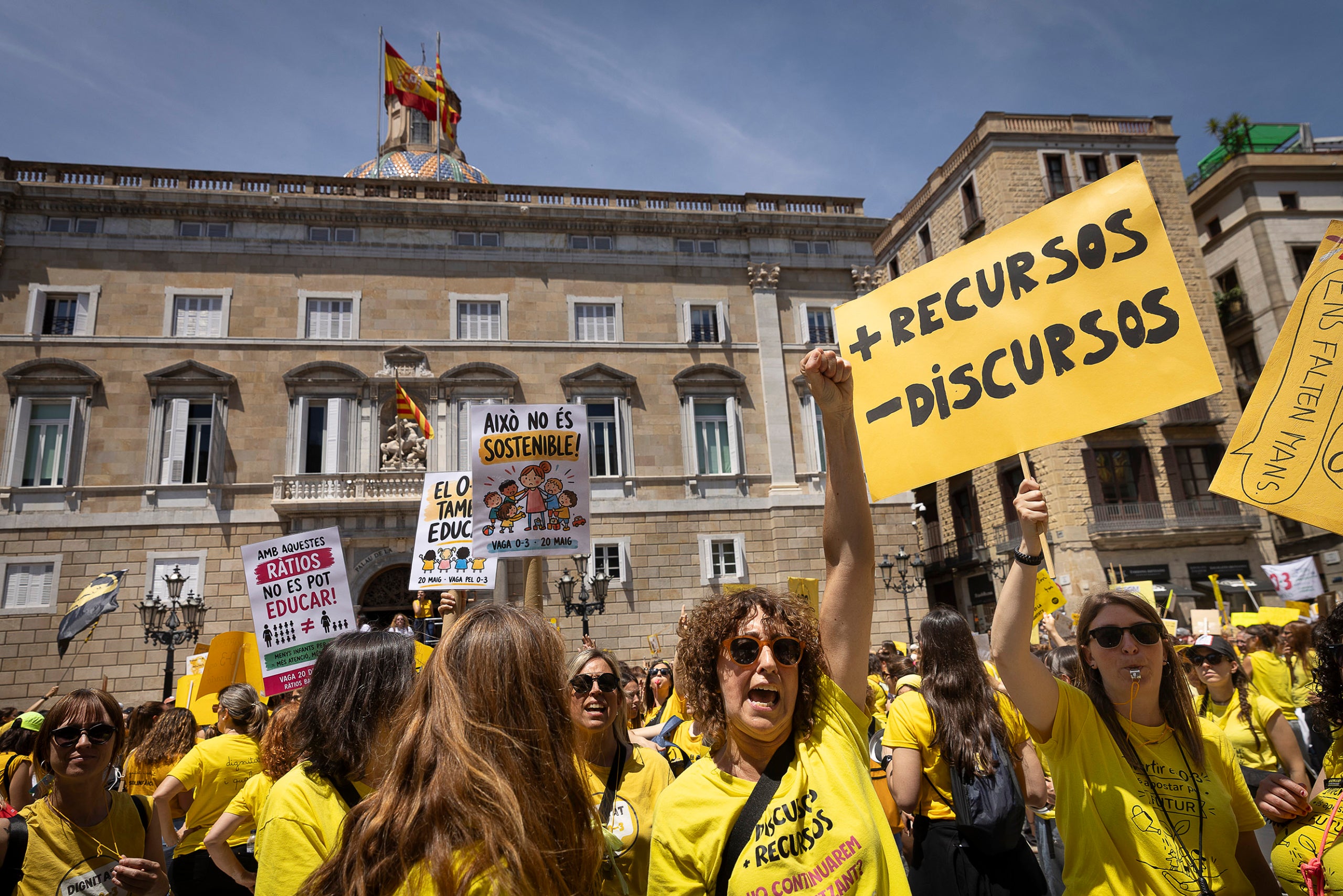 Manifestació de mestres per una educació de qualitat. Taula 3.0. 
20.05.2026, Barcelona

foto: Jordi Play
