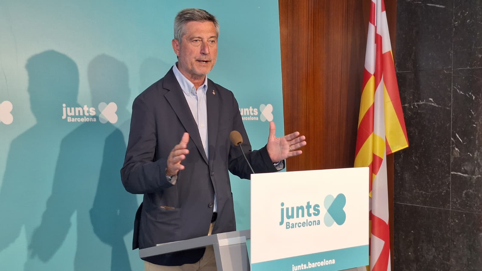 Jordi Martí Galbis, president de Junts a l'Ajuntament / Junts