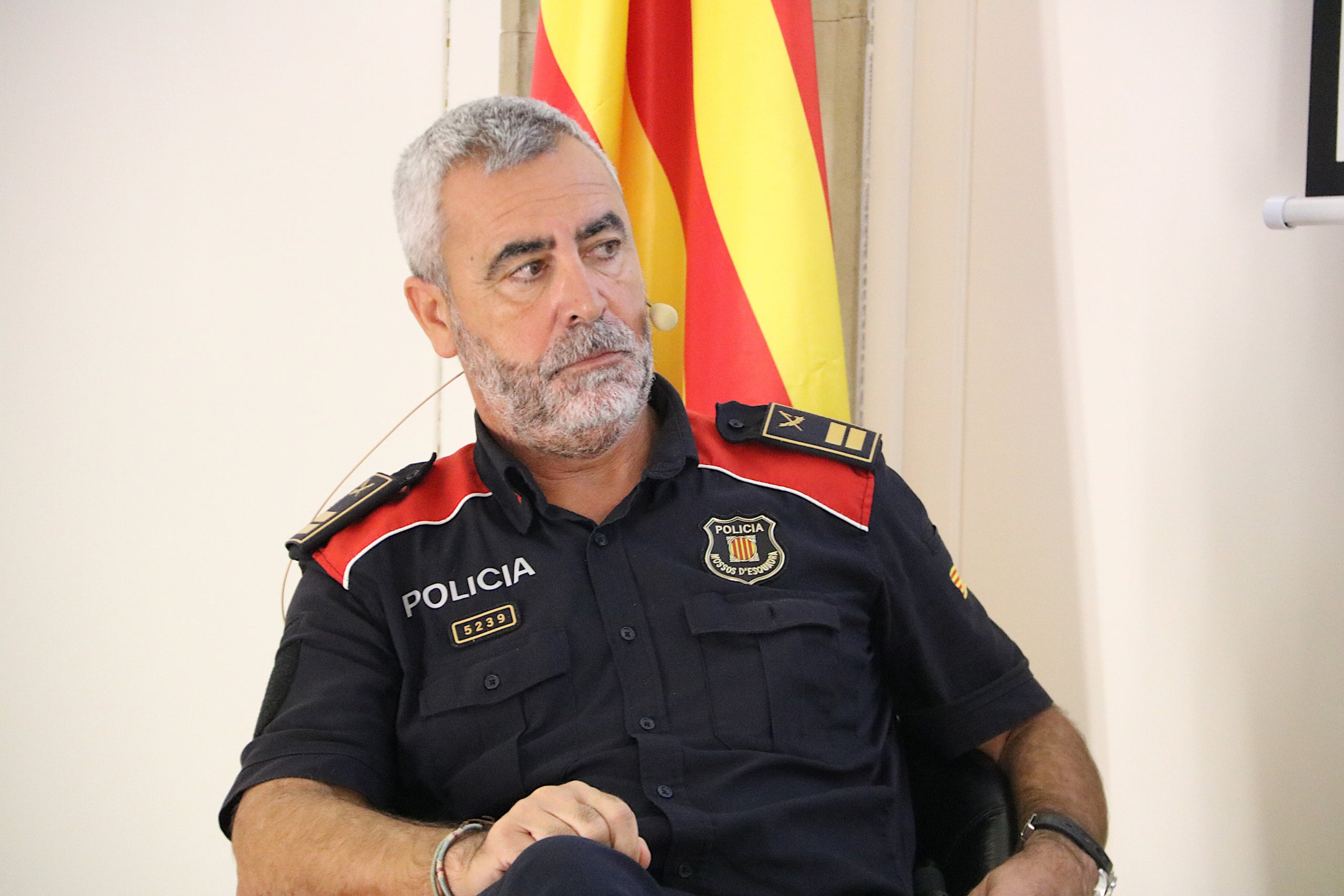 Ramon Chacón, cap de la Comissaria
General d'Investigació Criminal dels Mossos d'Esquadra / ACN