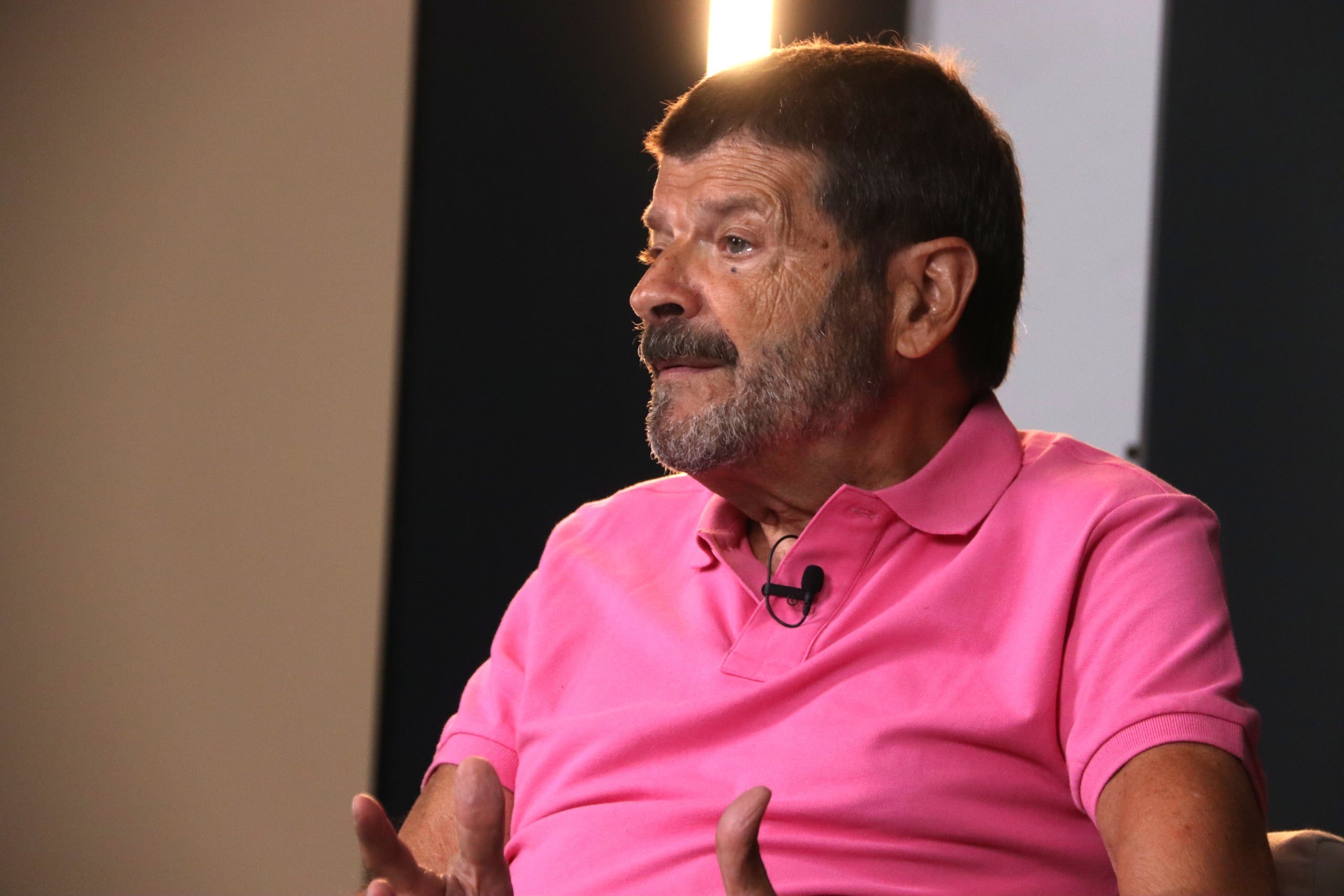 El tercer tinent d'alcaldia de Barcelona, Albert Batlle, entrevistat a la seu de l'ACN | Pau Cortina (ACN)