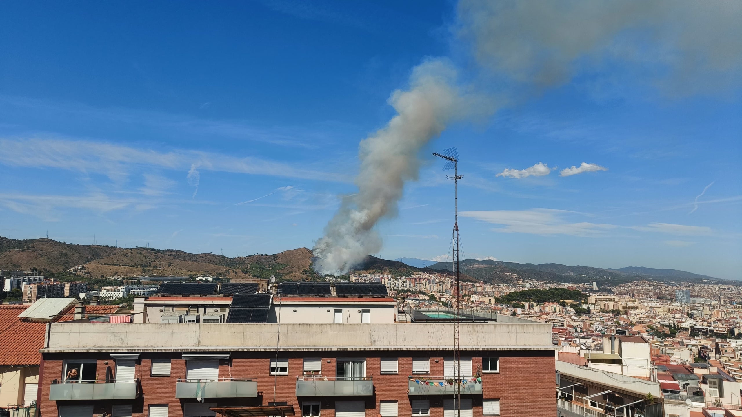 Incendi a Collserola / ACN / Cedida