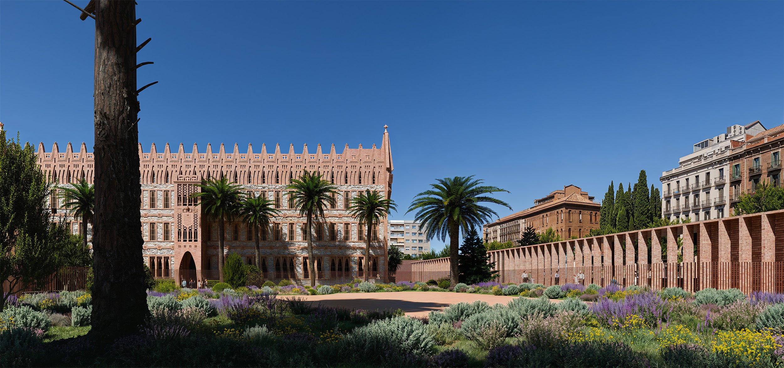 El Col·legi de les Teresianes, on s'ubicarà el nou museu Gaudí / ACN
