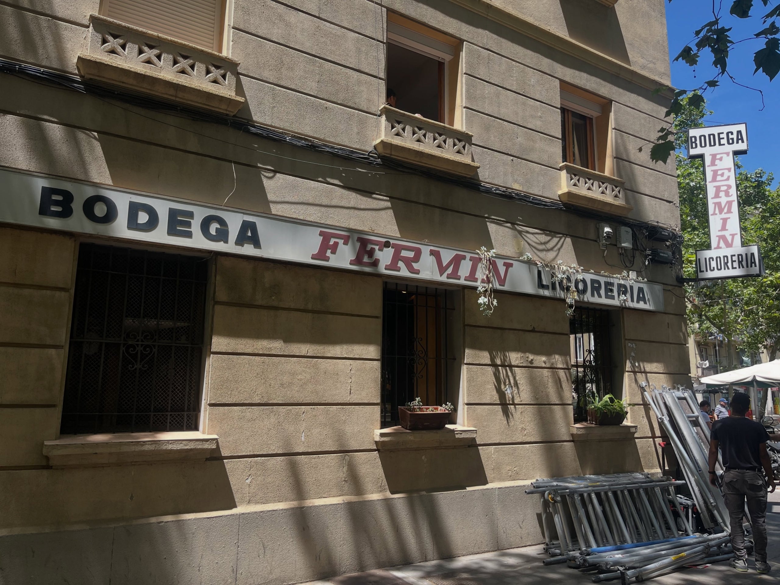 Els rètols de la Bodega Fermín, un establiment històric de la Barceloneta / Bodega Fermín-Facebook

