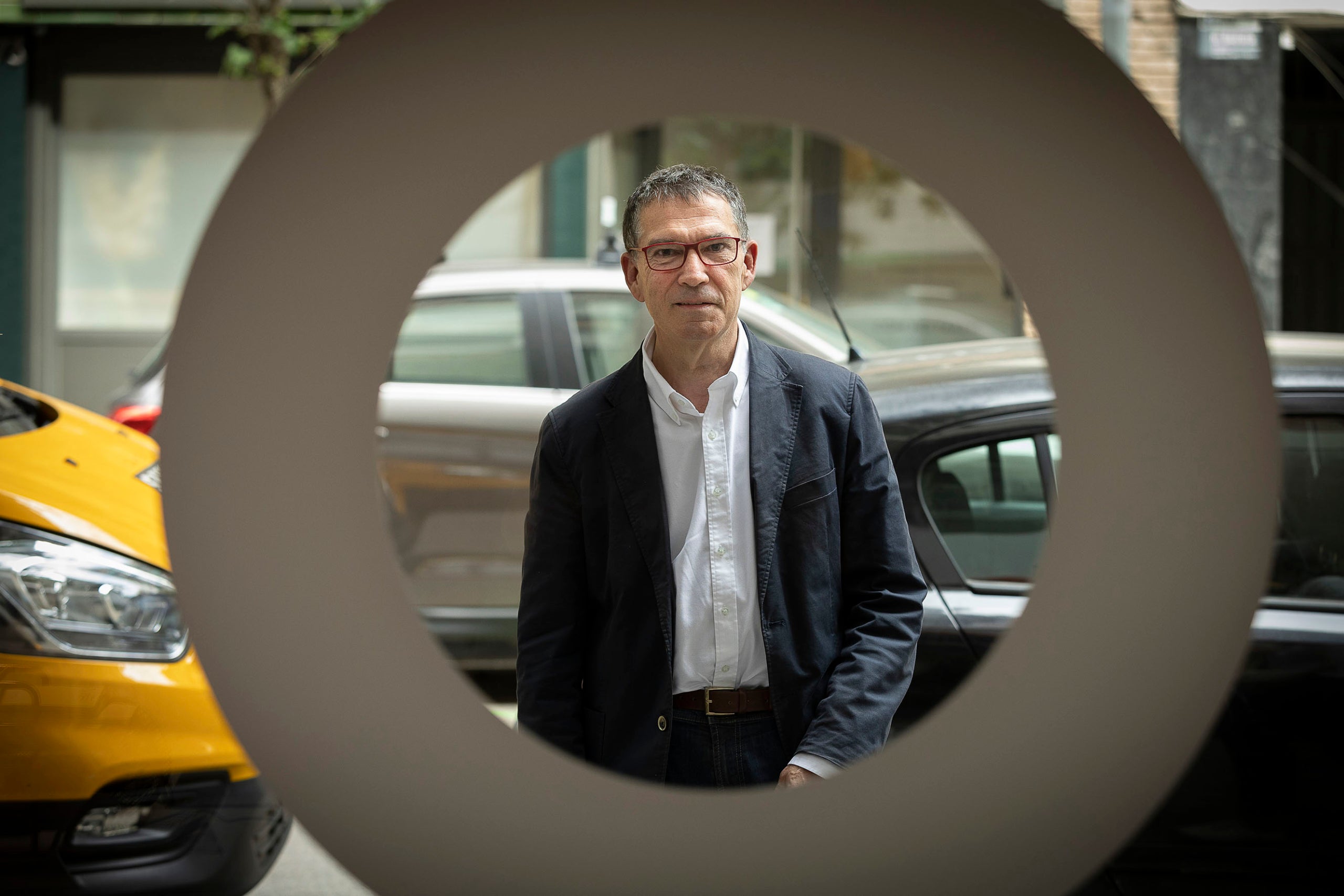Jaume Alonso-Cuevillas, candidat a les primàries de Junts per a l'alcaldia de Barcelona FOTO: Jordi Play