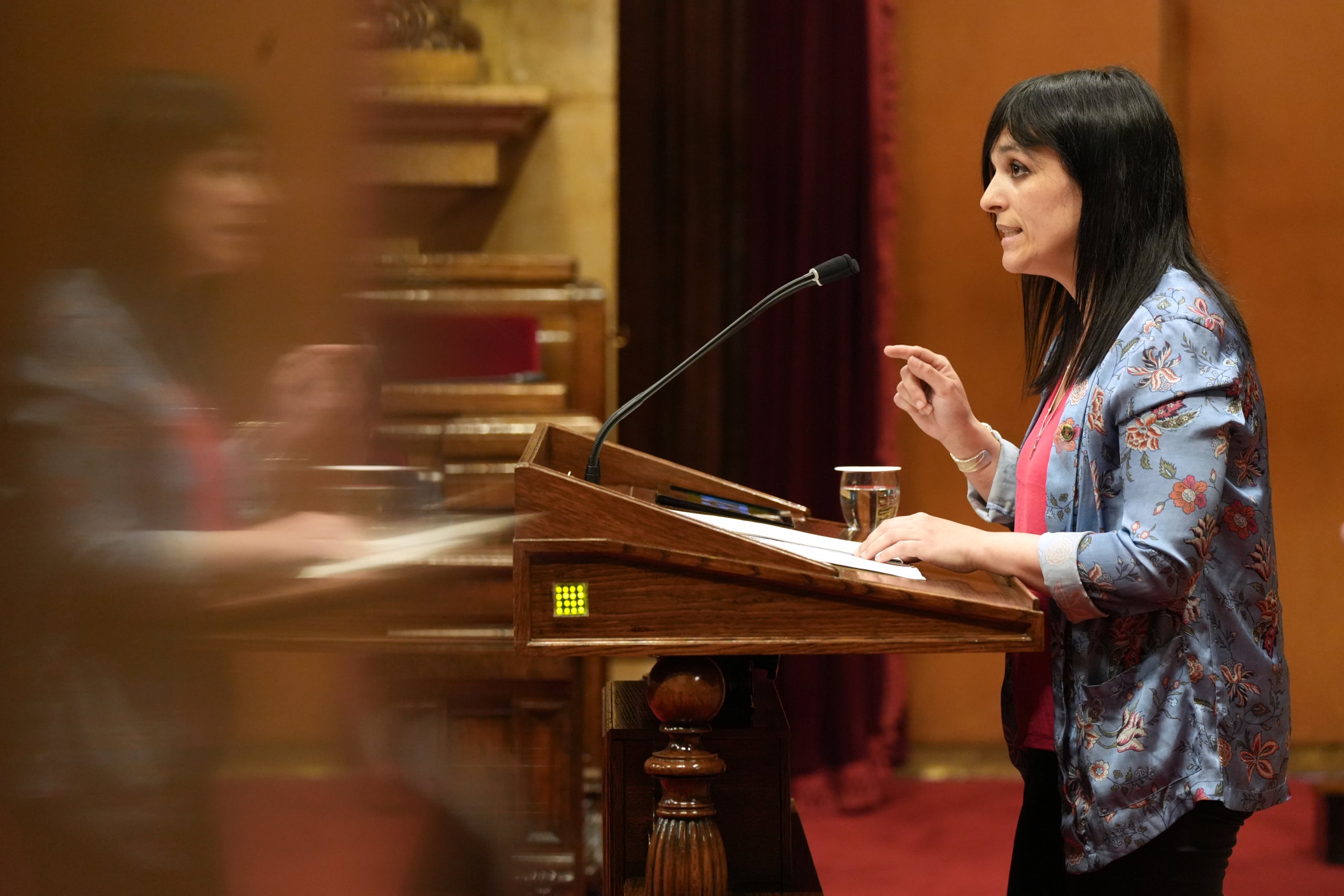 Sílvia Orriols, en un plenari al Parlament de Catalunya, aquest juny / ACN-Sara Soteras