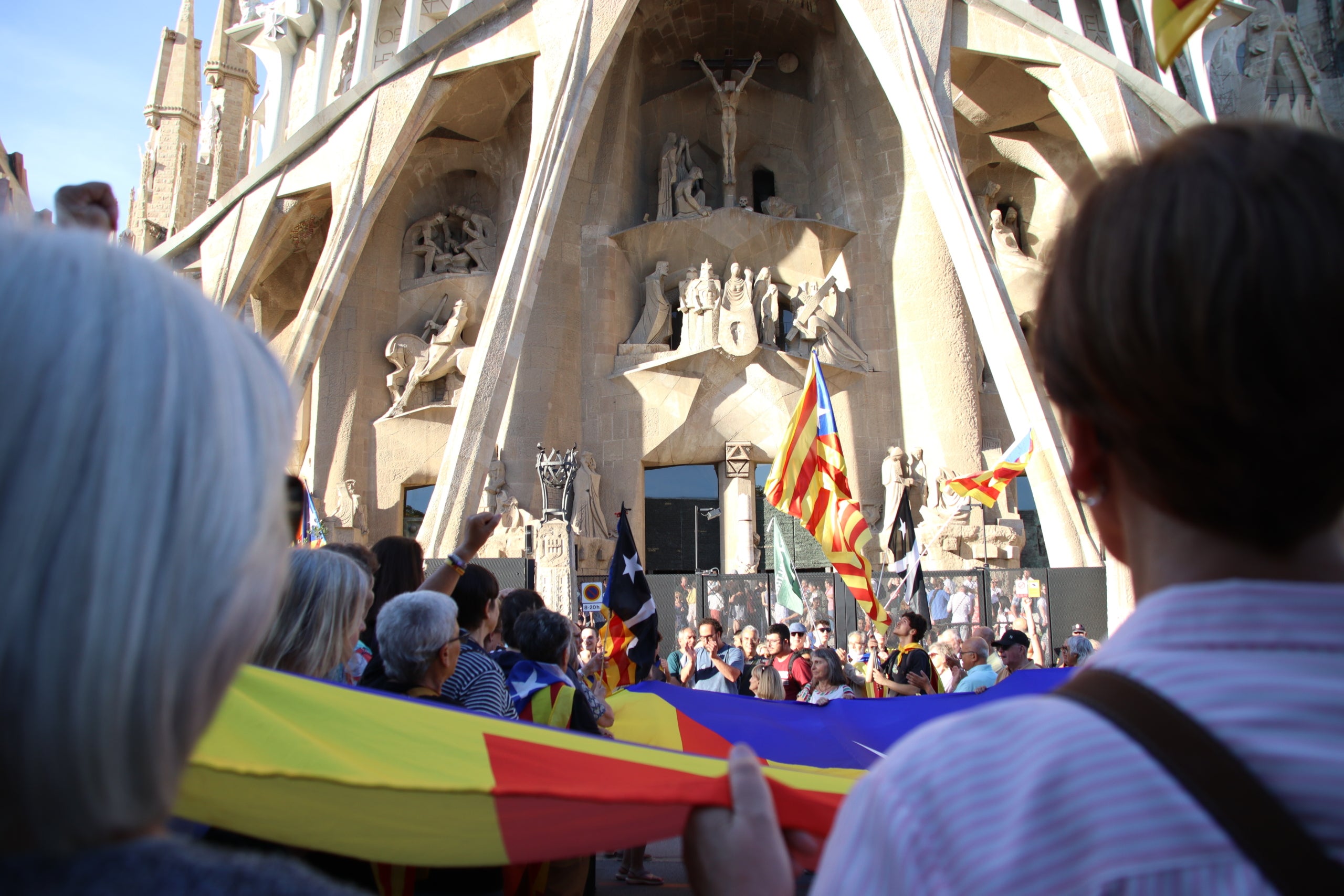 Concentració aquest dijous als peus de la Sagrada Família en protesta per l'expulsió de cantaires a la missa en record a Gaudí / ACN