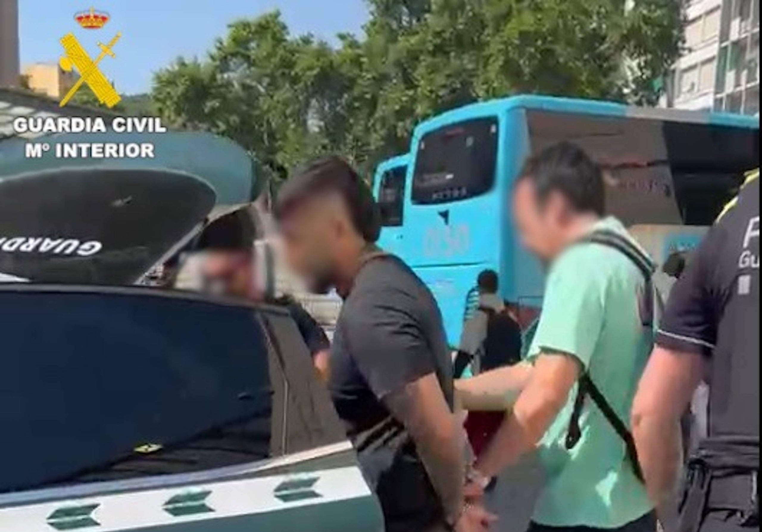 Imatge del detingut. | Cedida per la Gu&agrave;rdia Civil