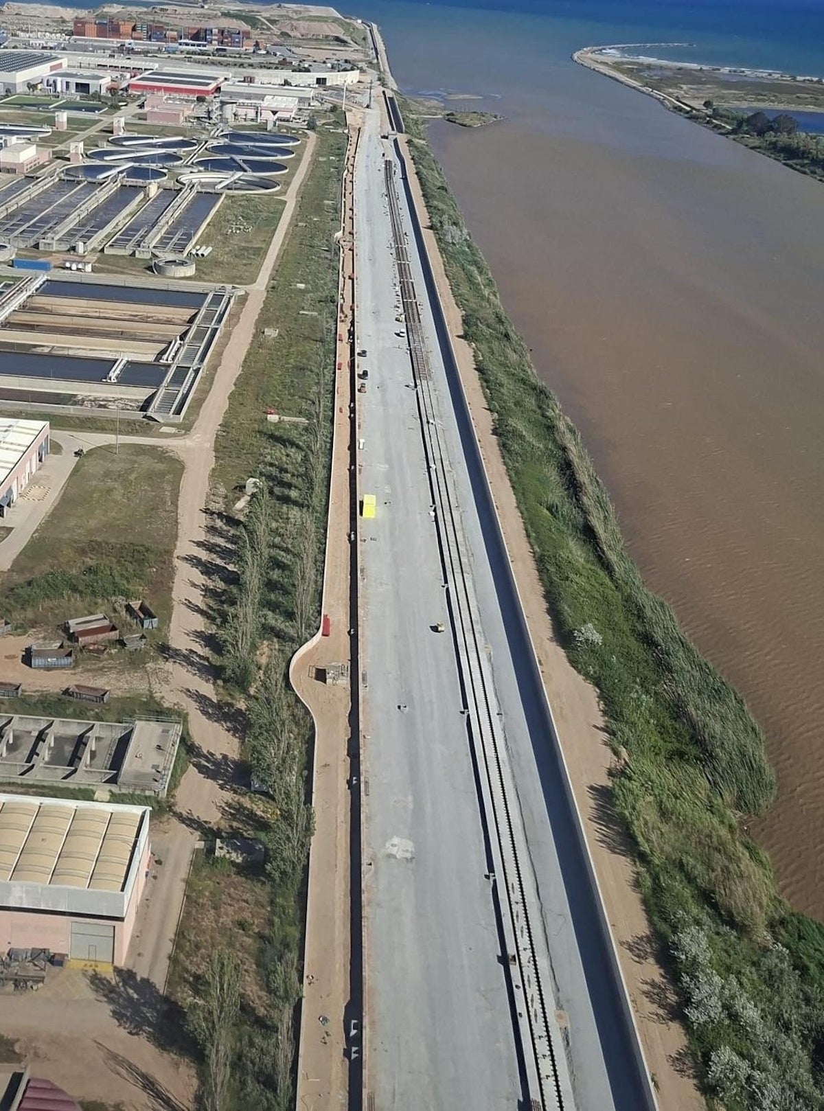 Estado de las obras de los accesos ferroviarios del Puerto de Barcelona / Puerto de Barcelona