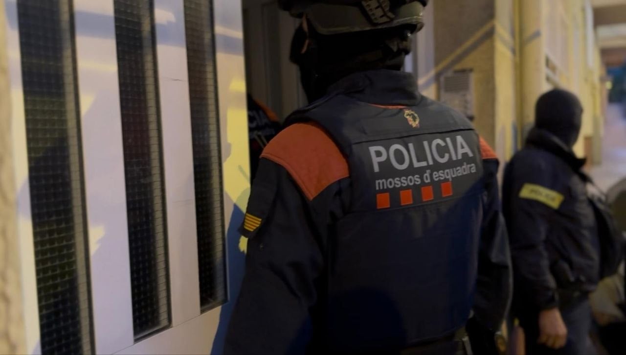 Imatge de l'operatiu policial | Mossos