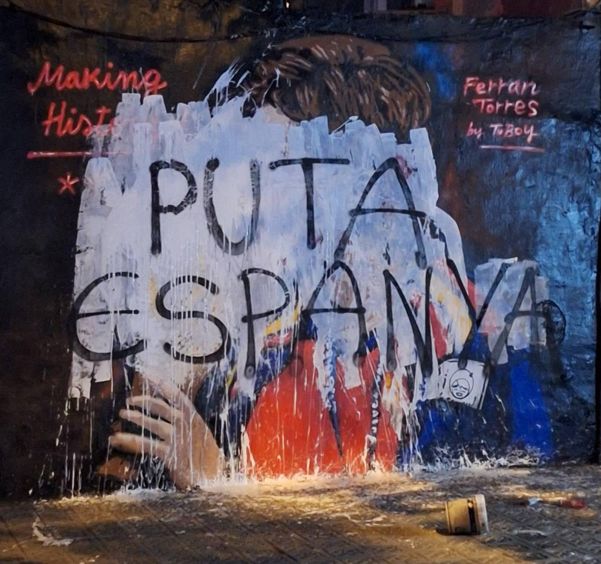 El mural a la pla&ccedil;a de Joanic | ARRAN Gr&agrave;cia