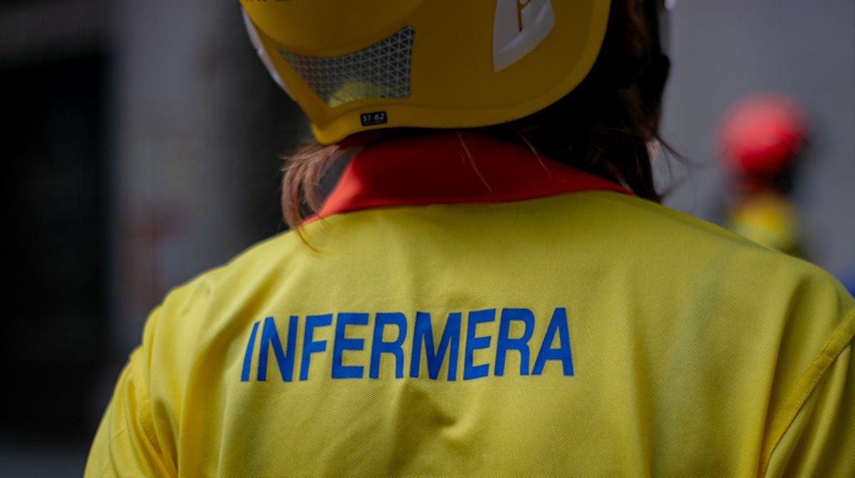 Una infermera del SEM en una imatge d'arxiu | Gencat