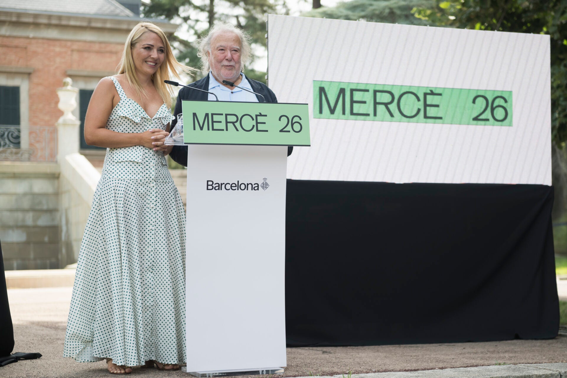Meritxell i Antoni Falgueras, pregoners de la Mercè 2026 / Ajuntament de Barcelona