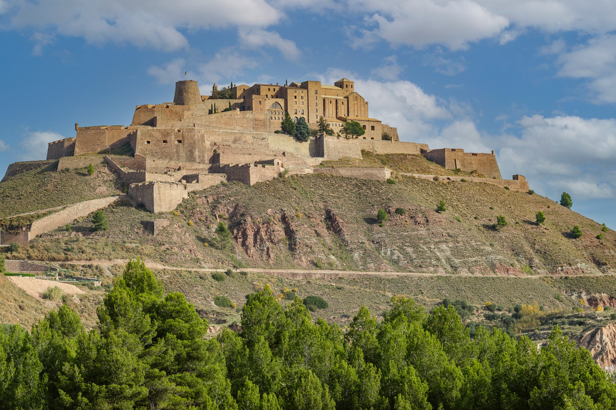 El Castell de Cardona, a la comarca del Bages / Foto: Quim Roser
