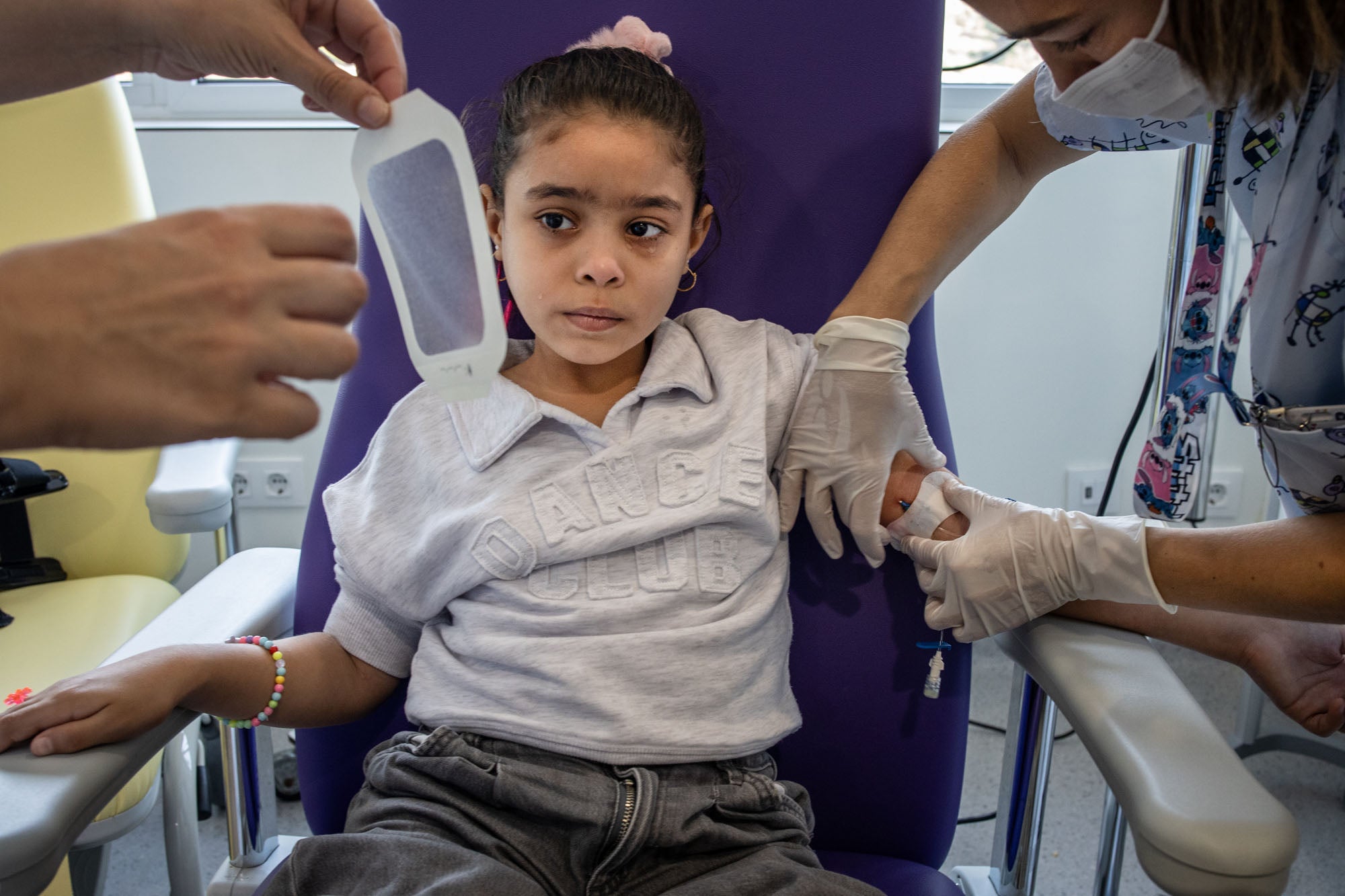 El fotógrafo Sergi Cámara retrata a los niños de Gaza atendidos en los hospitales catalanes /Foto: Sergi Cámara