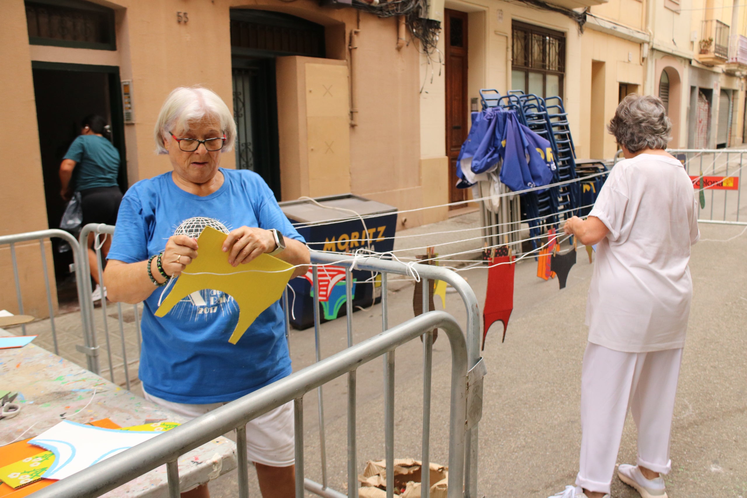 Preparatius de les festes de Sants d'aquest 2026 / Irene Reina (ACN)