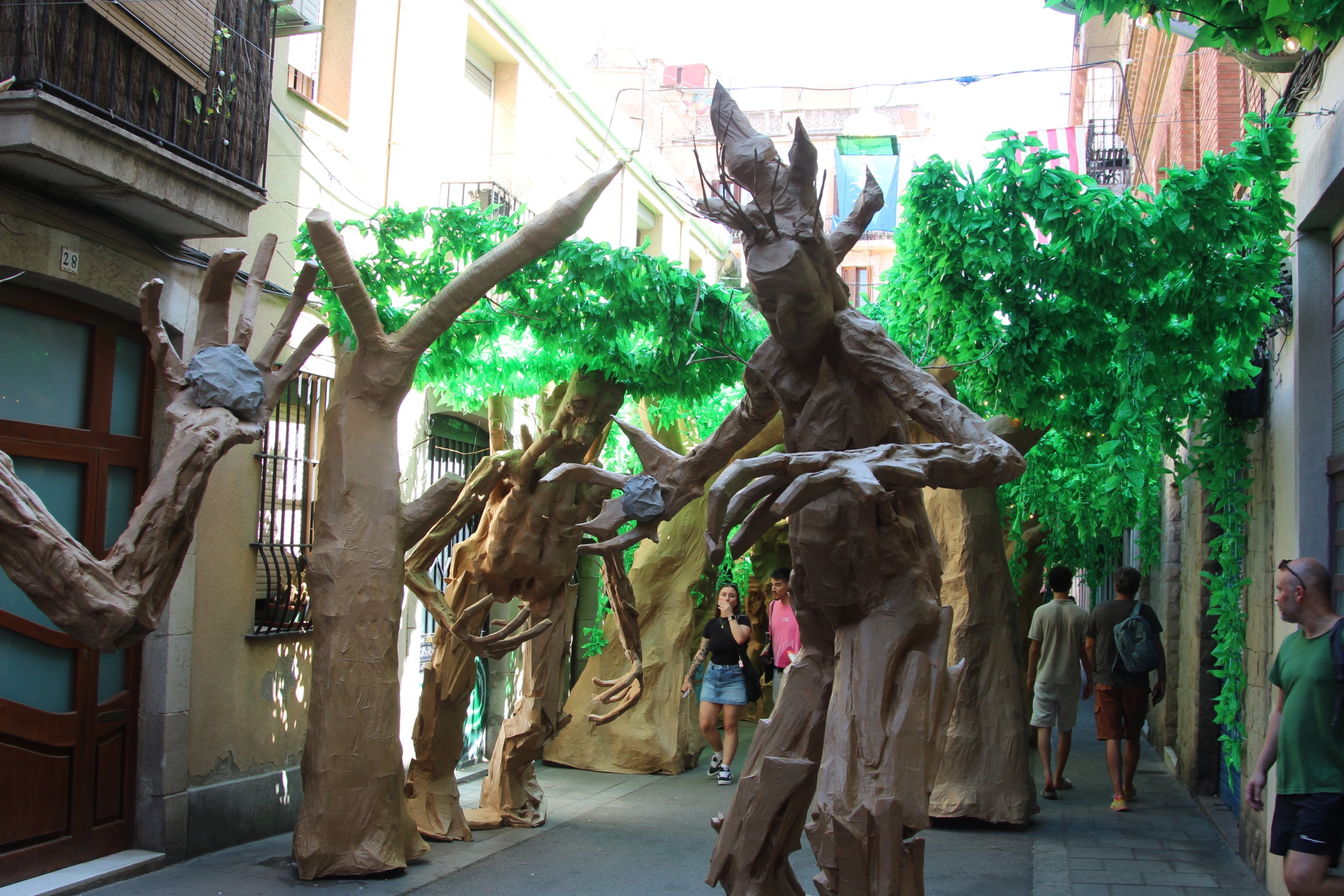 El guarnit d'aquest 2026 del carrer de la Fraternitat de Gràcia / A.R.