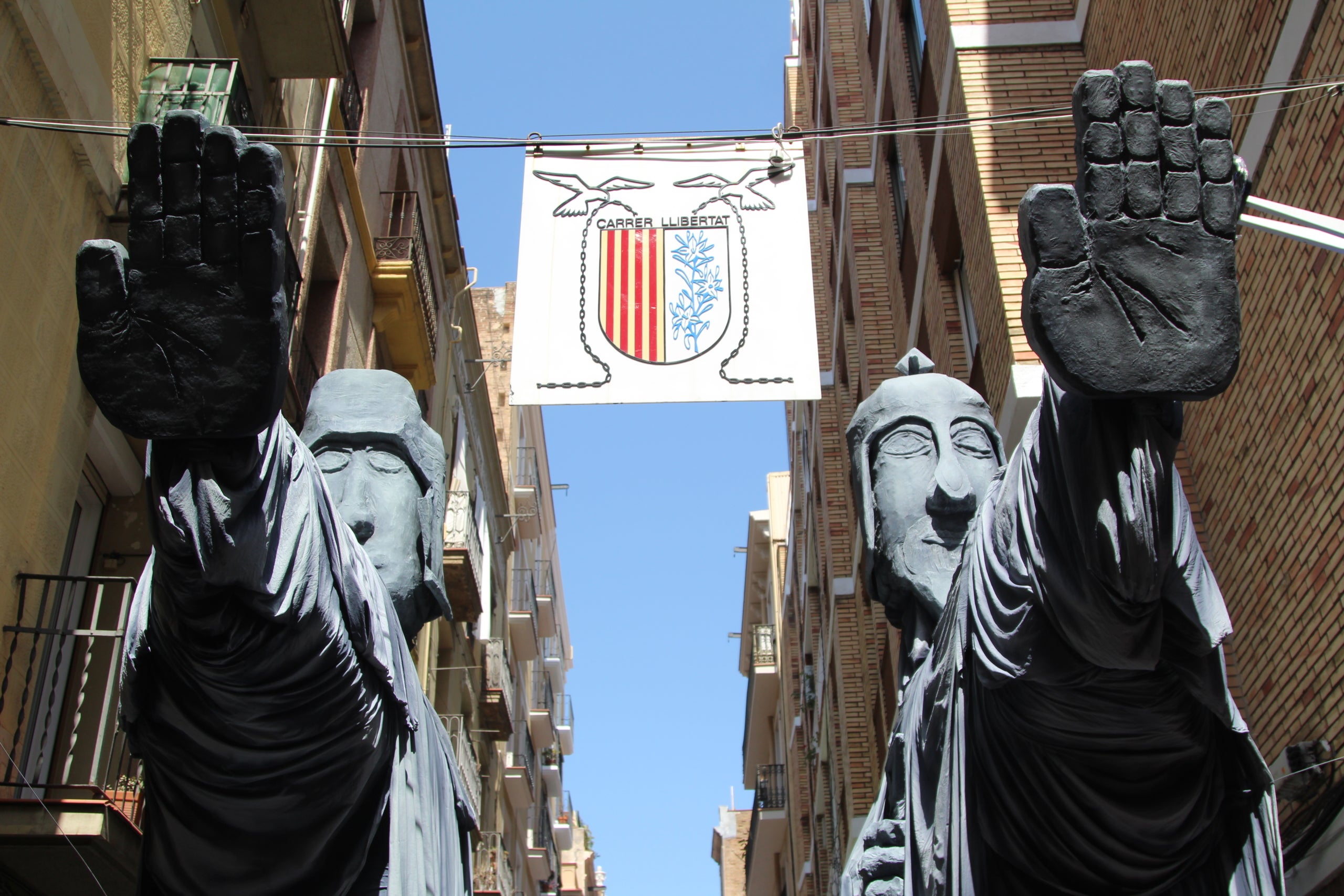 El guarnit d'aquest 2026 del carrer de la Llibertat de Gràcia / A.R.