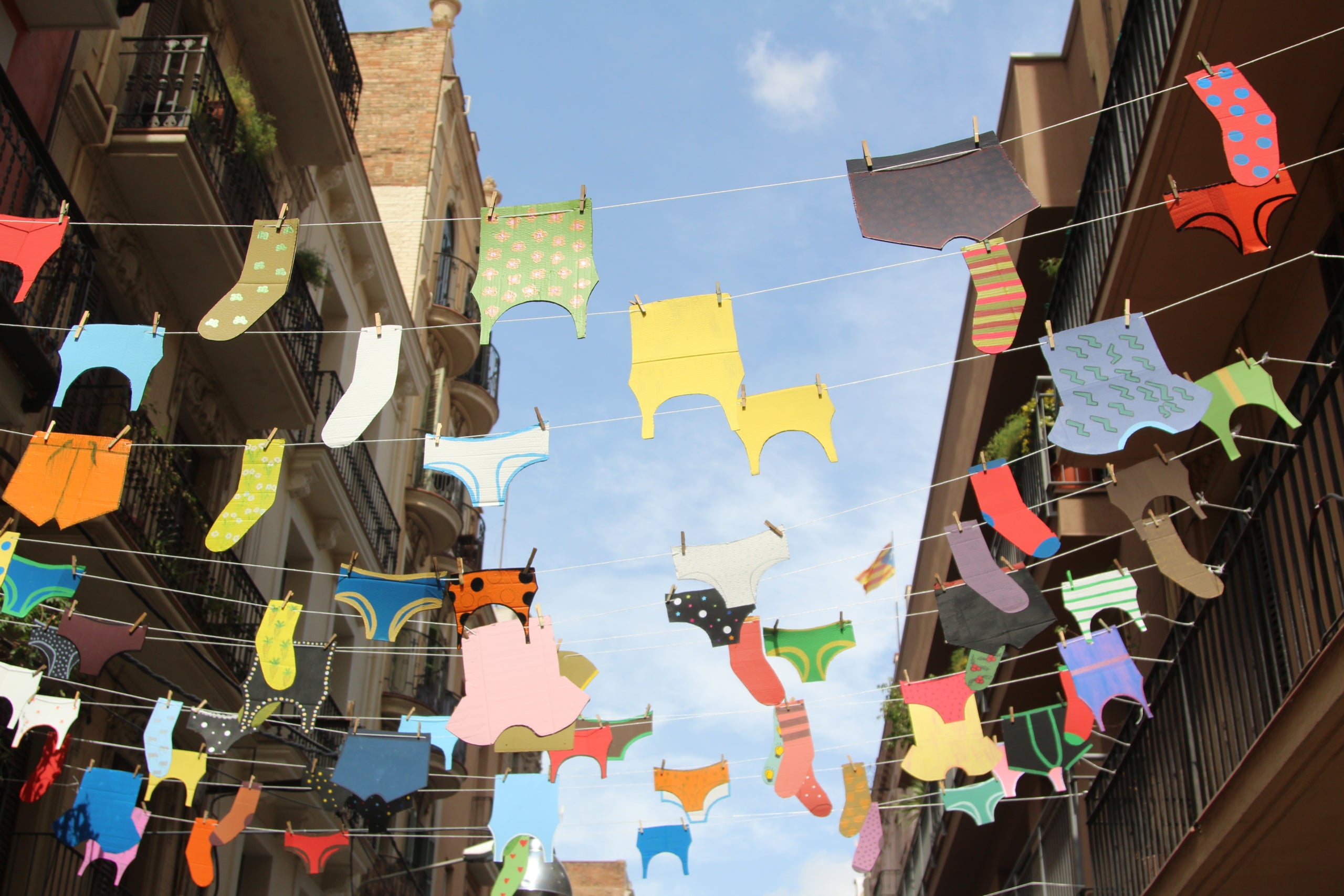 Guarnit del carrer d'Alcolea de Baix per a les festes de Sants d'aquest 2026 / A.R.