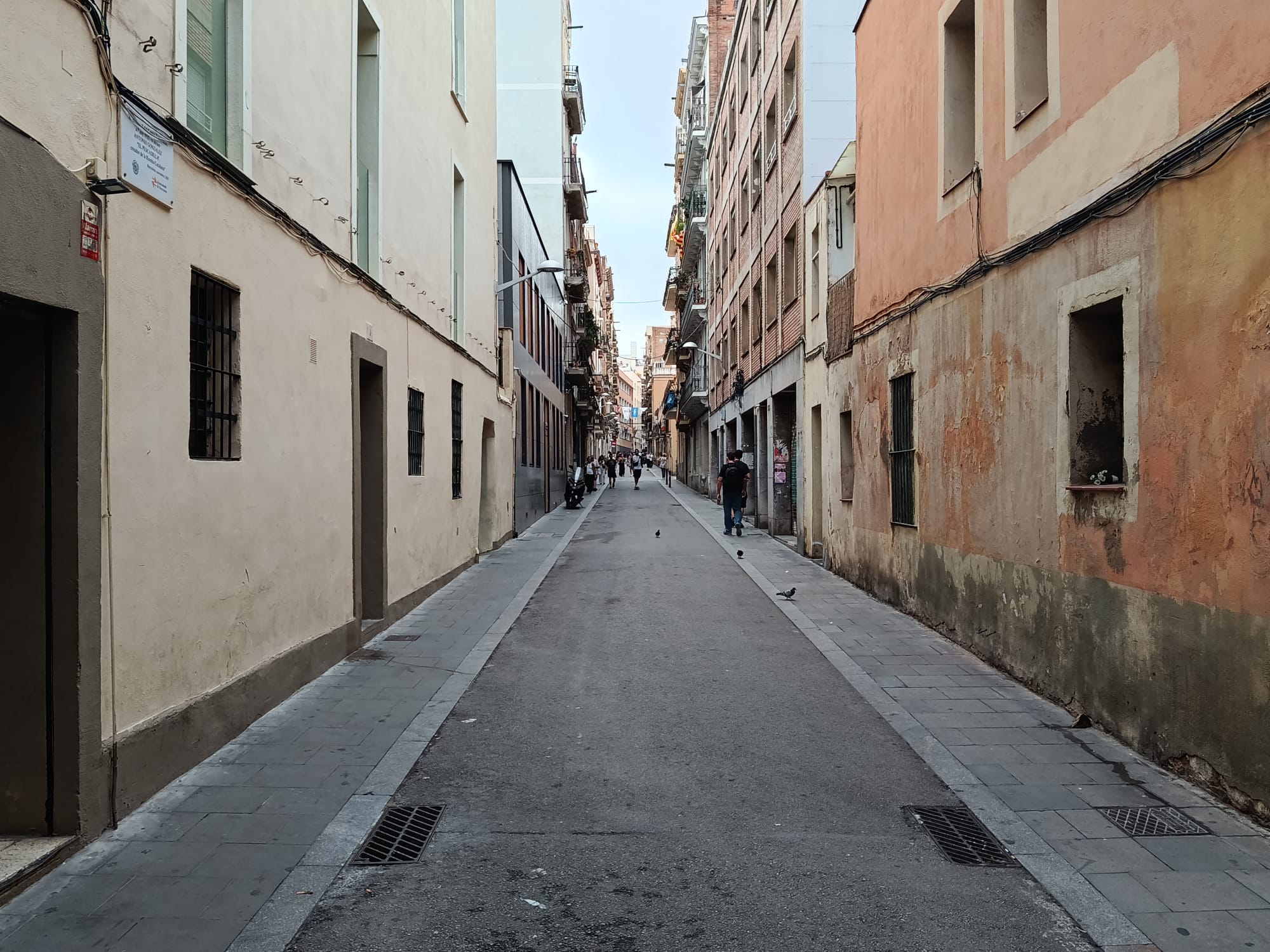 El carrer de la Fraternitat, a Gràcia, en el qual van néixer 'el Pescaílla' i Moncho / Jordi Subirana