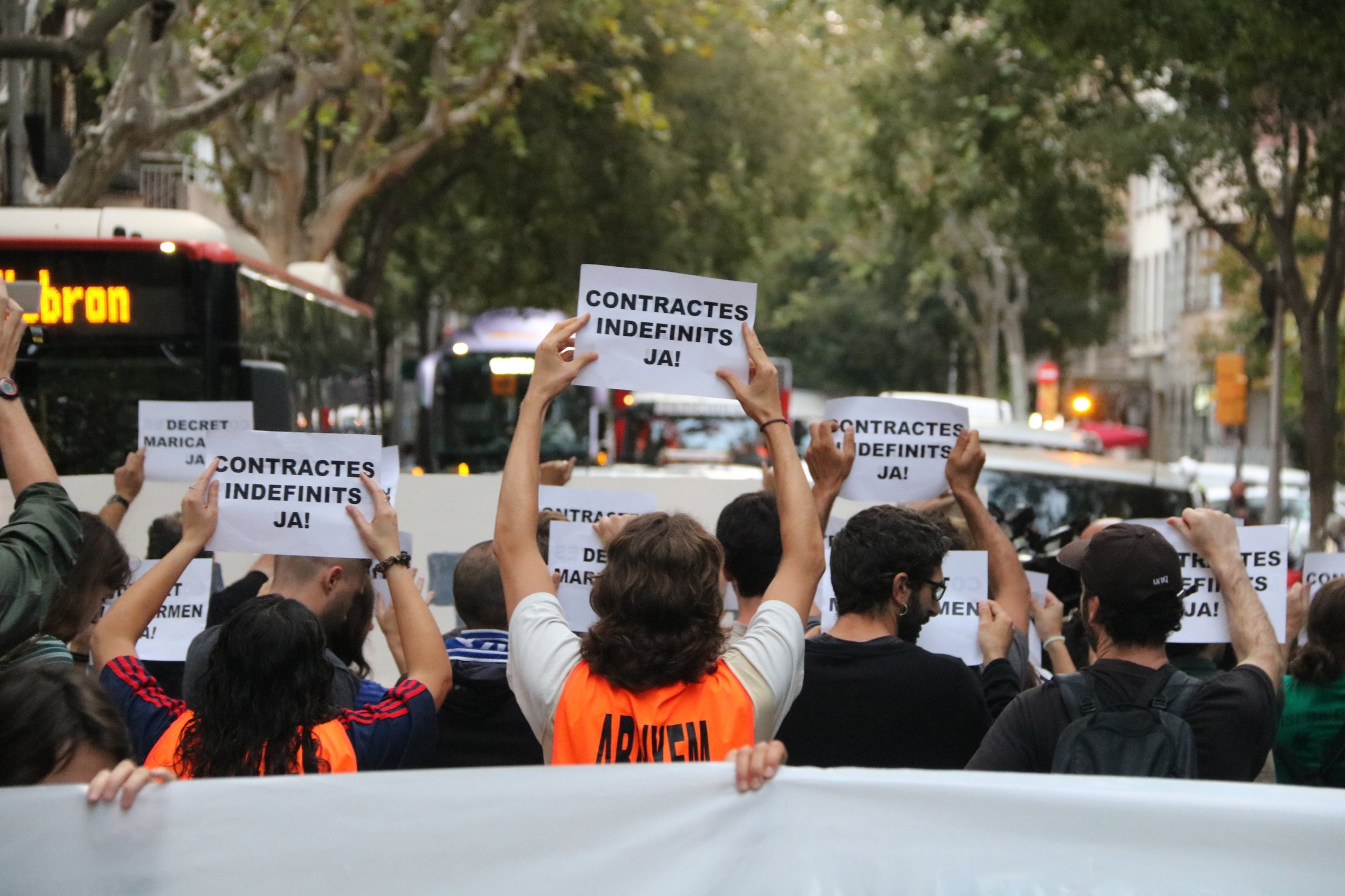 Talls de carrers convocats aquest dilluns a primera hora del matí pel Sindicat de Llogateres i el moviment prohabitatge / ACN