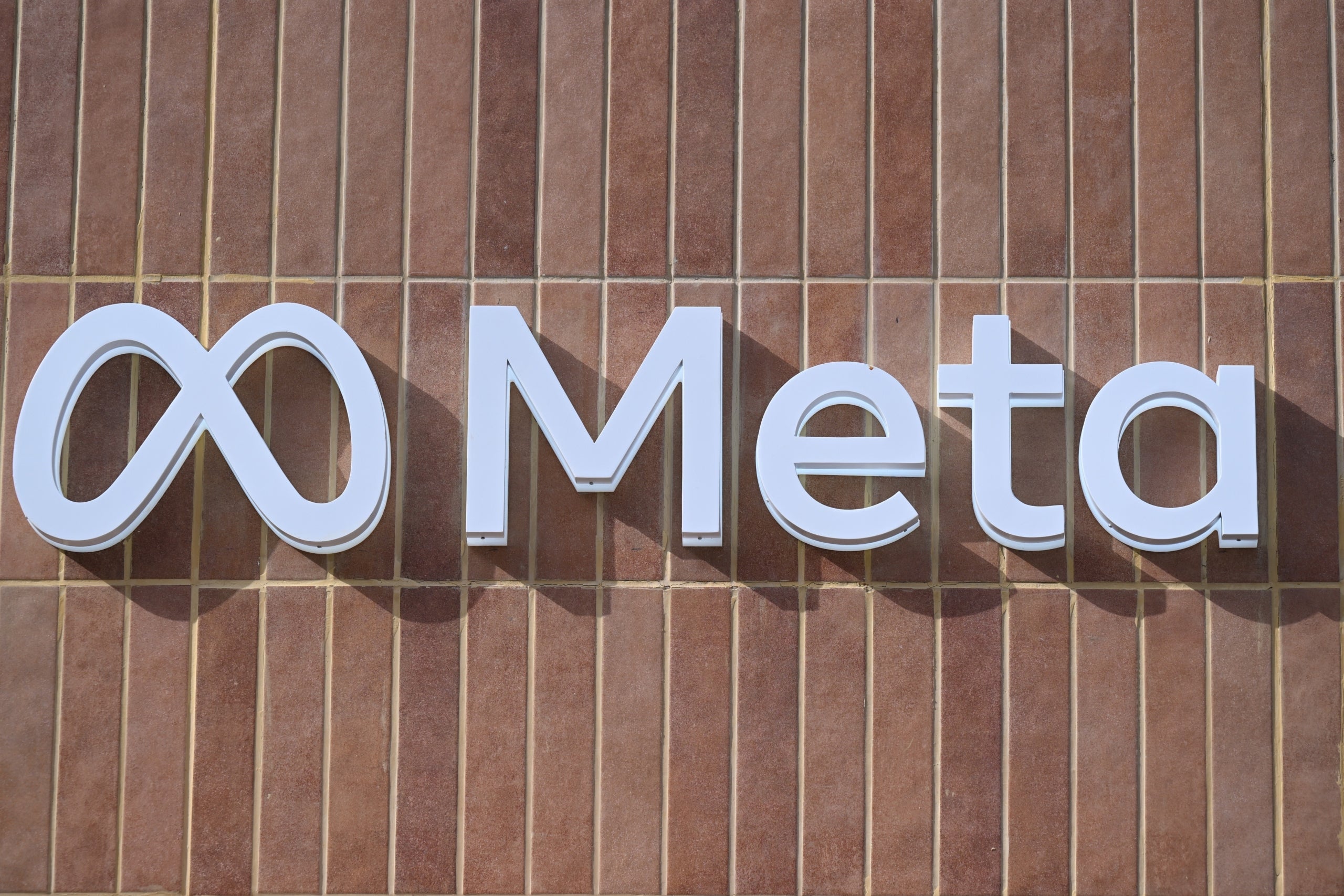 El logotip de Meta en un dels estands del Mobile World Congress d'enguany / Wolf von Dewitz (Europa Press)