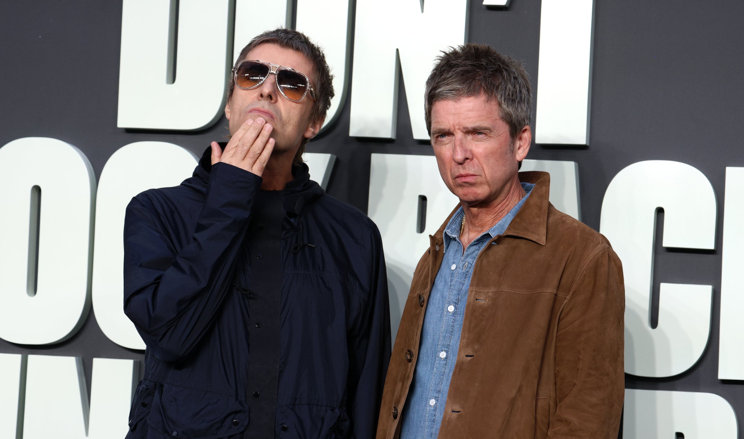Els germans Liam and Noel Gallagher (Oasis), a l'estrena del documental 'Oasis: Don't Look Back In Anger' a Londres / Europa Press