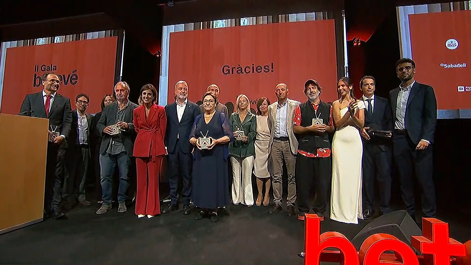 Fotografia de tots els premiats als Premis betevé 2026 / betevé