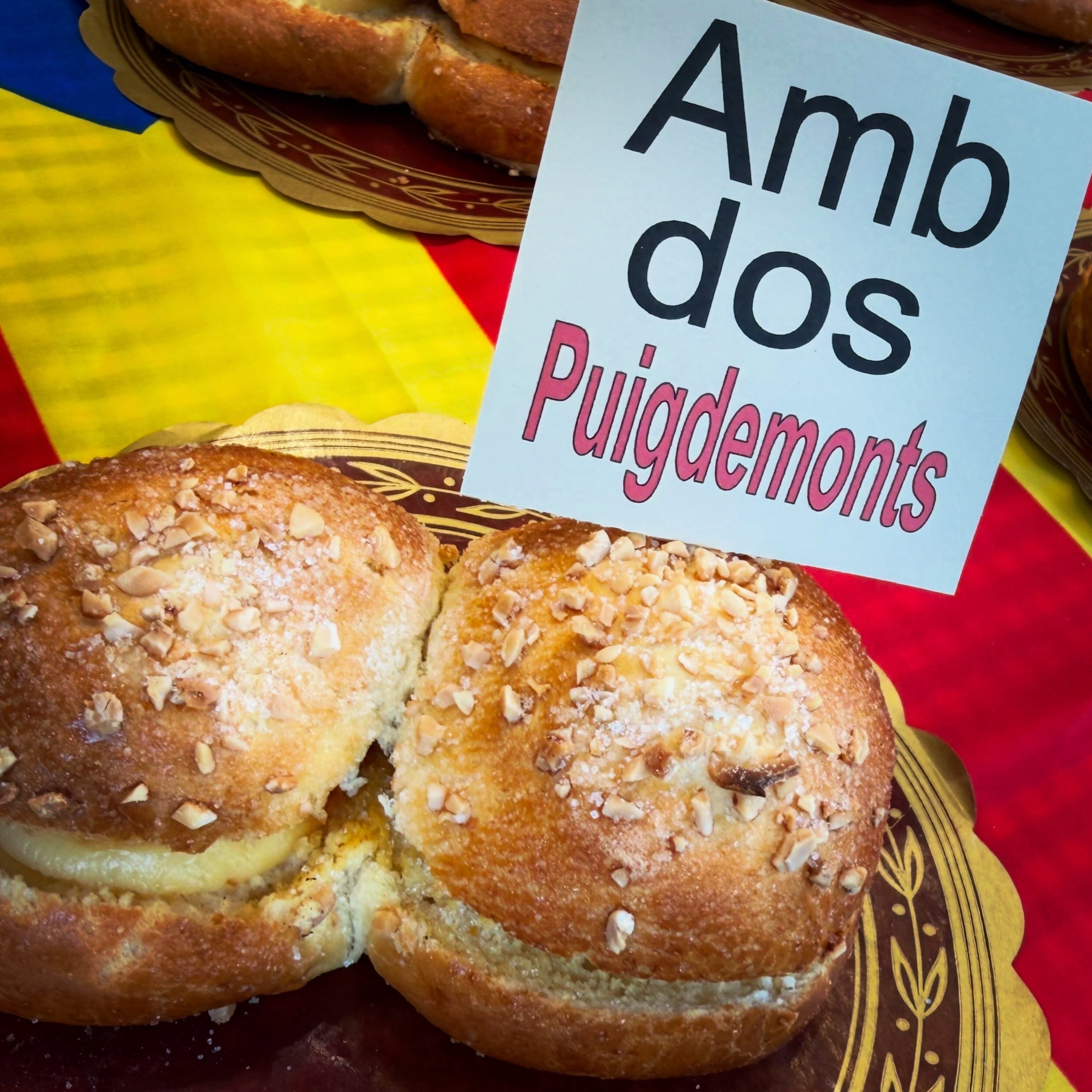 Els brioixos Puigdemont, del forn Baltà de Sants / Cedida Forn Balta