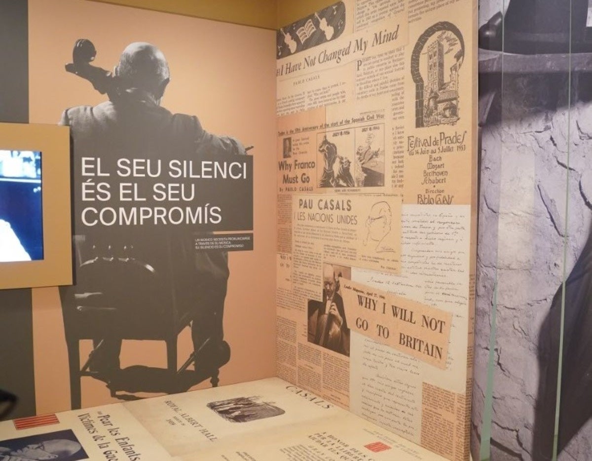 La mostra coincideix amb el 150è aniversari del naixement del músic del Vendrell / Foto: Palau Robert 