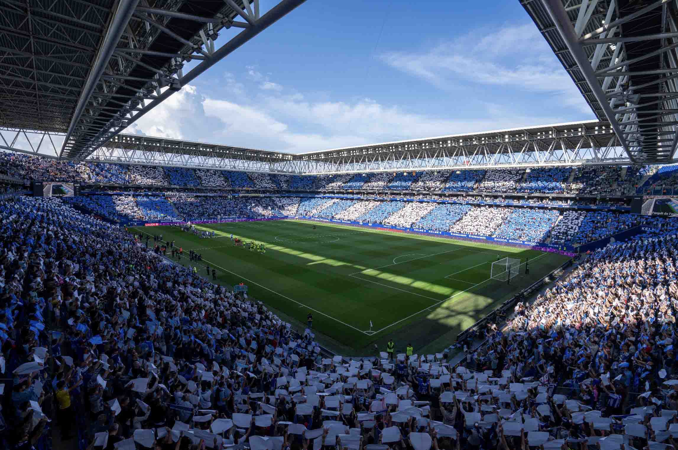 El camp RCDE Stadium on es jugarà el derbi entre l'Europa i la UESA / RCDE Espanyol